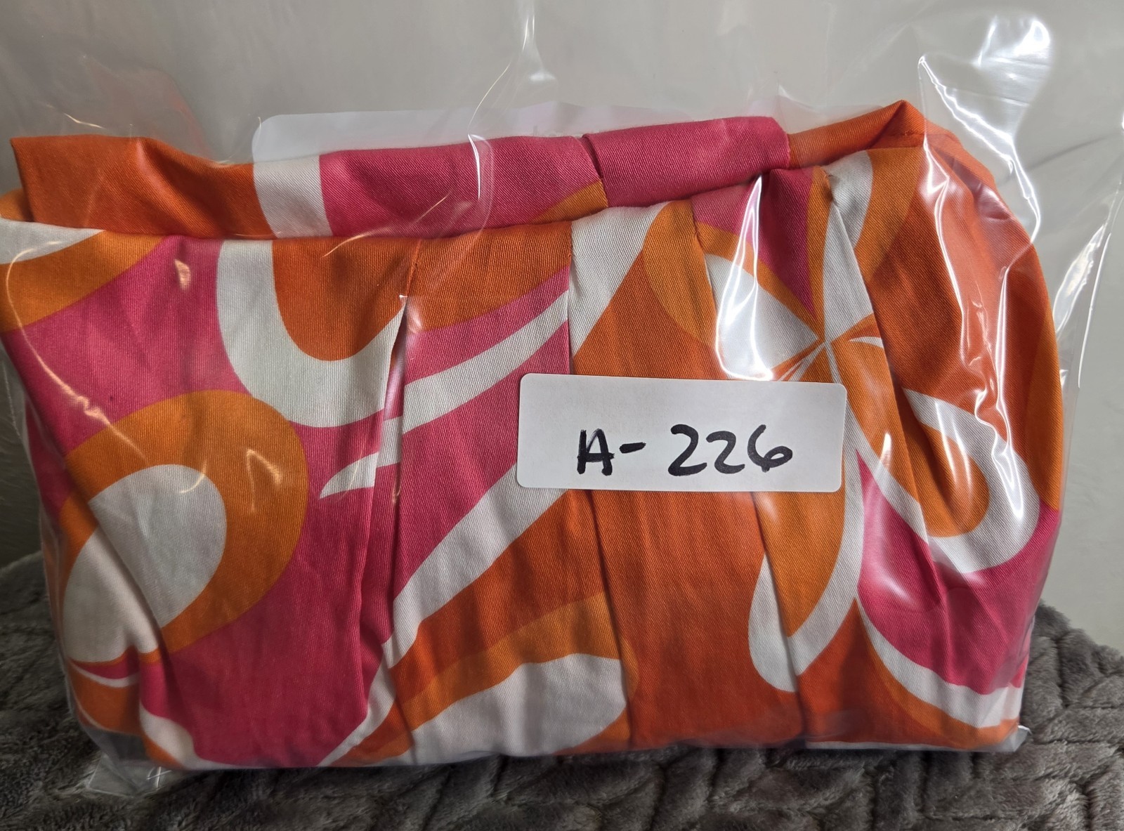 *NEW w/Tags Signature London Style Orange Pink White Sun Dress Size 16 Floral