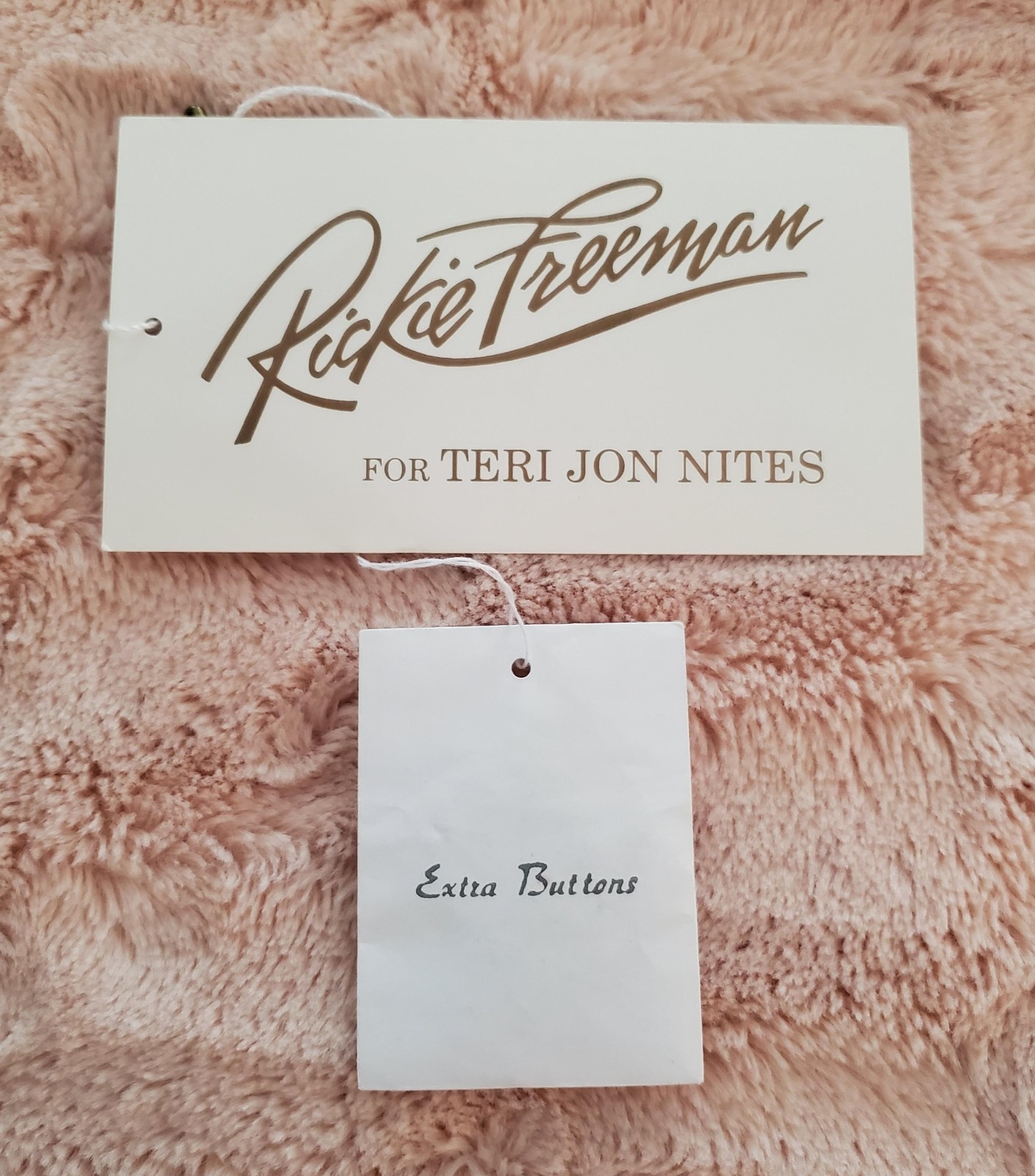 RICKIE FREEMAN for TERI JON NITES DRESS-SHIRRED GOWN & BOLERO JACKET-SIZE 2-NEW