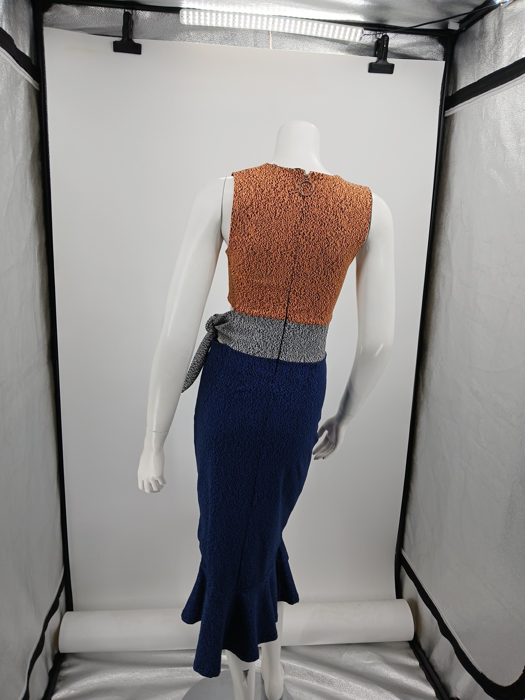 Opening Ceremony Midi Dress Size M Colorblock Y2K Summer Party