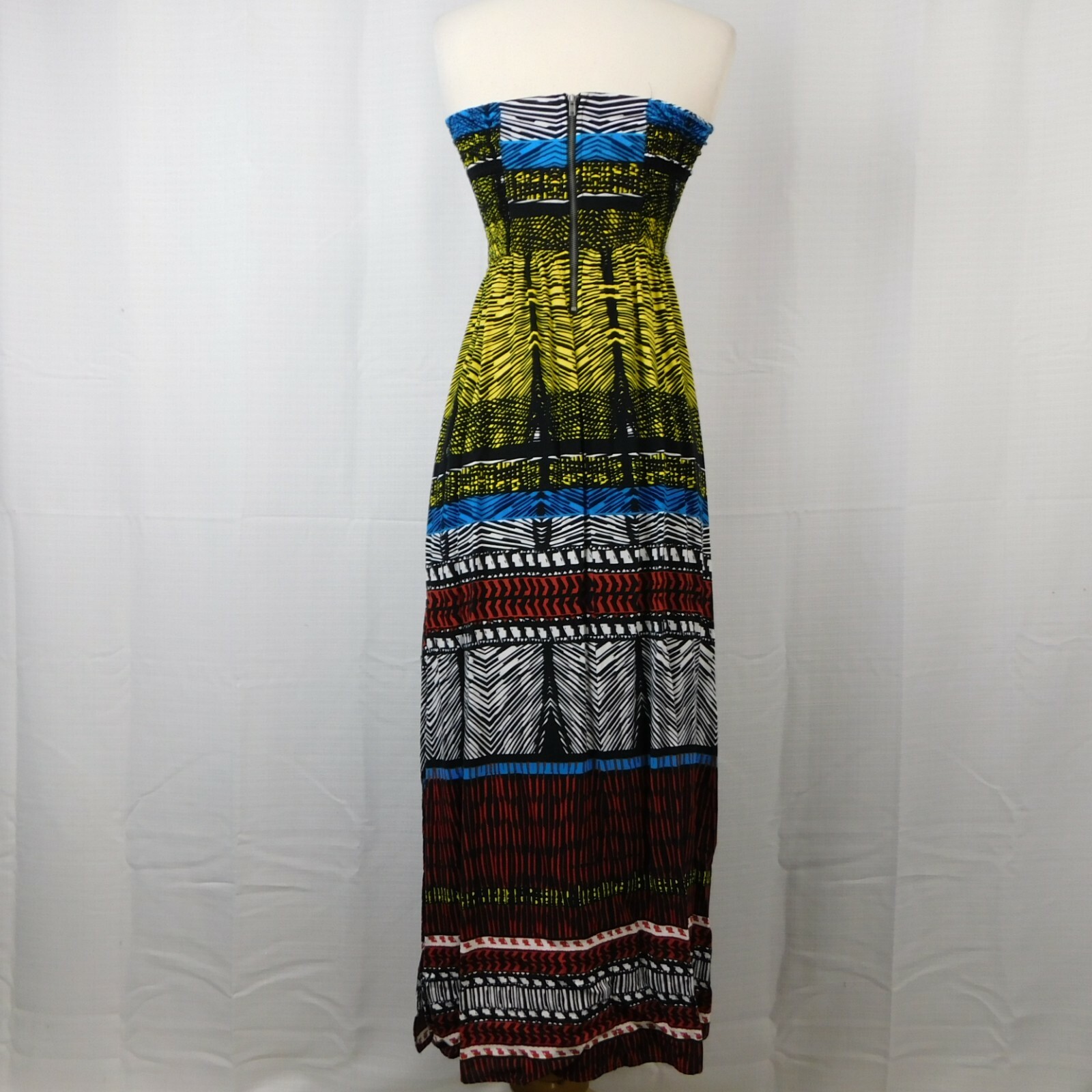 Xhilaration Strapless Boho Southwest Tribal Summer Maxi Dress or Skirt Small