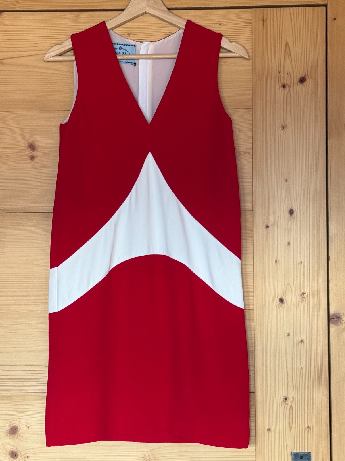 So very Prada!! Bold mini dress, worn once, 38 or XS