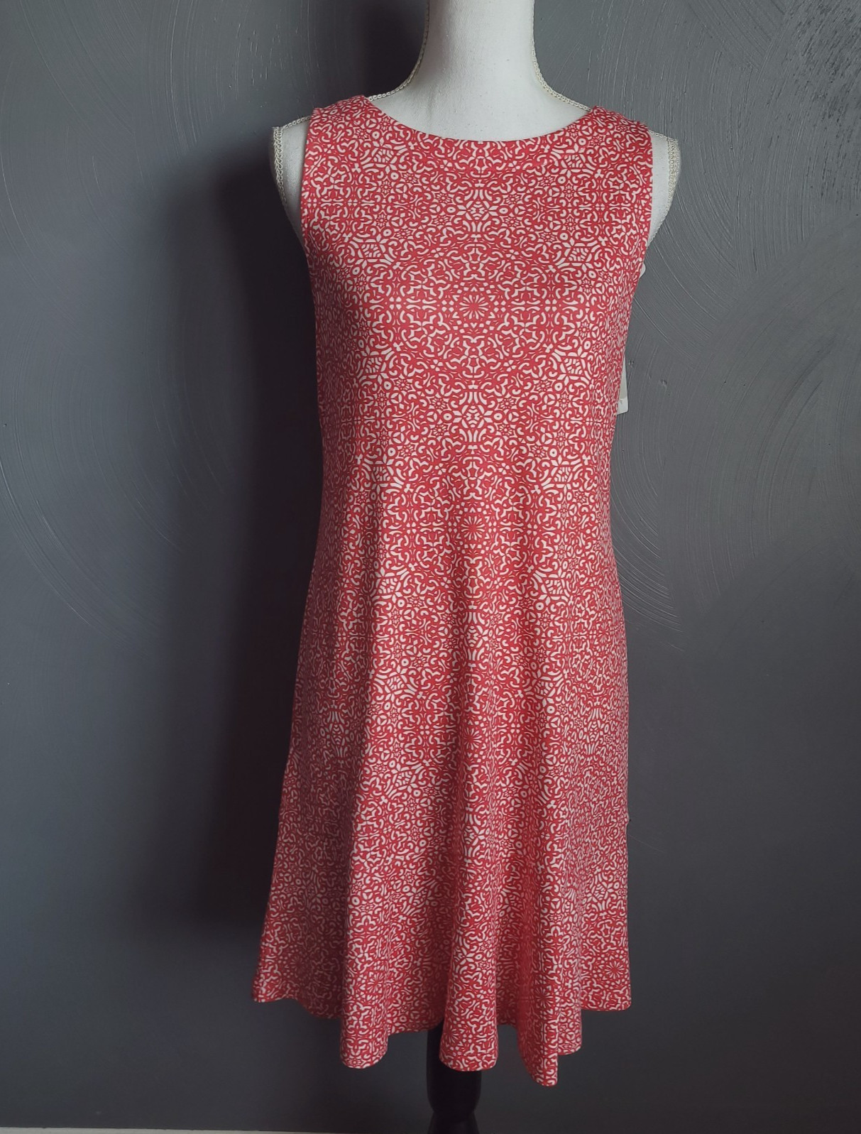TOMMY BAHAMA Dress Womens Size SMALL Darcy Lighthouse Pier Flonce Pomodoro NEW
