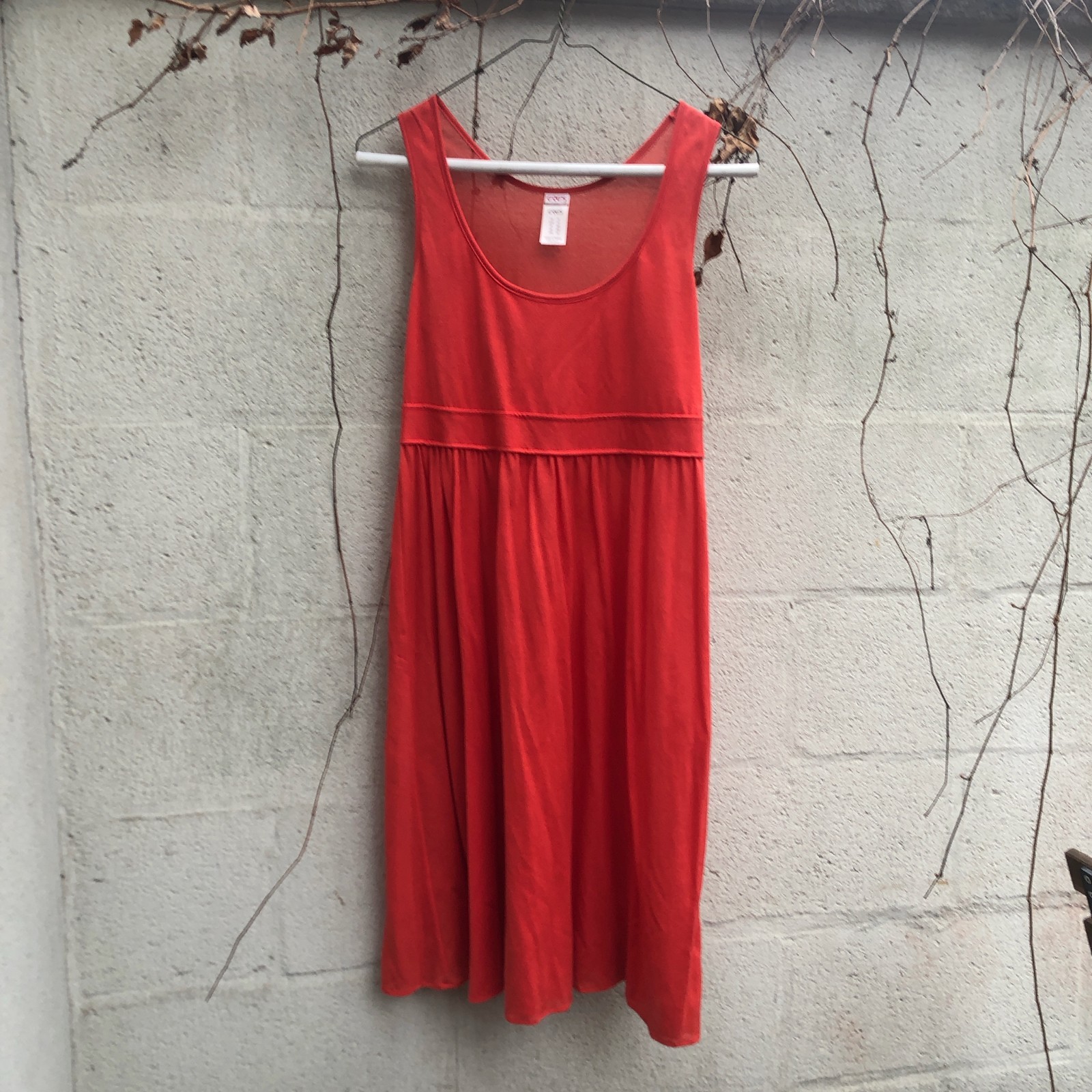 Eres Coral Lightweight Dress / Cover up Best for Size XS or S Made in France