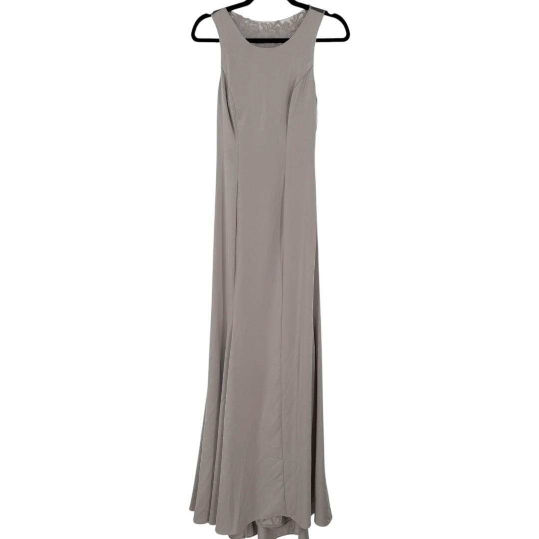 NWT Dancing Queen Sleeveless Sequin Embellished Formal Long Dress Gown Size XS