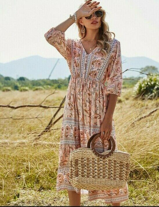 ONLY onlSHIRLEY DRESERT DELUXE MAXI DRESS WVN
