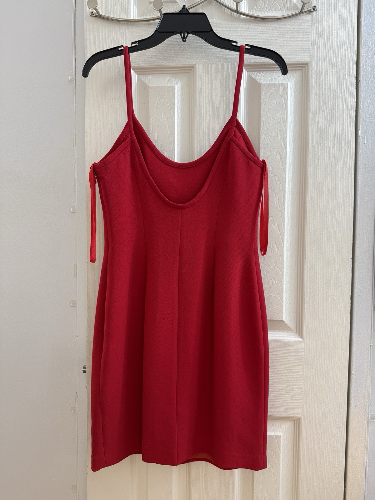 Andrea Polizzi for Rex Lester Red Solid Size 6,New, Very Elegant And Dressy.