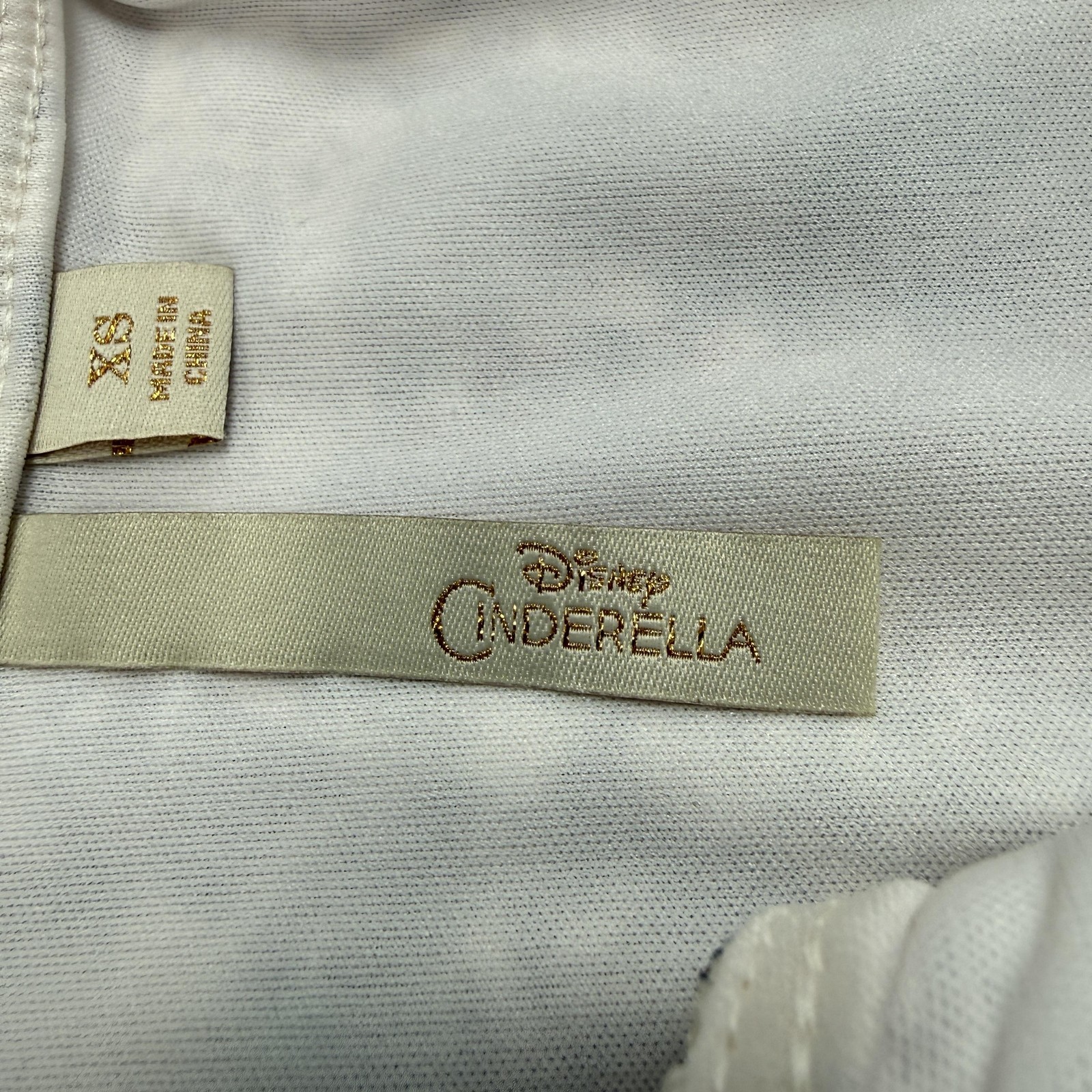 Disney Cinderella Dress Womens XS Multicolor Lace Floral Fit & Flare Princess
