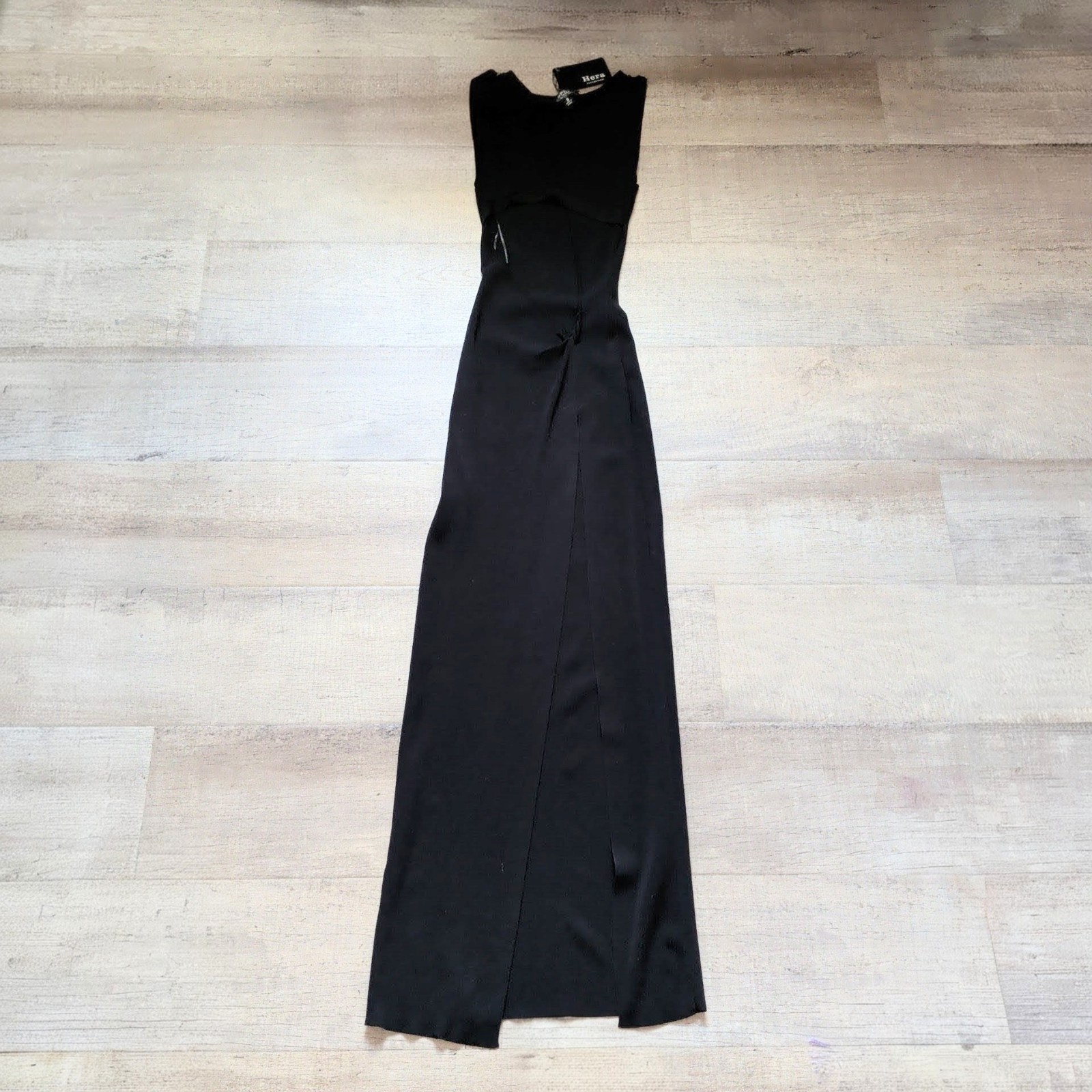 New Hera Collection Cutout Maxi Dress Black Size Small S Cocktail Party Sexy