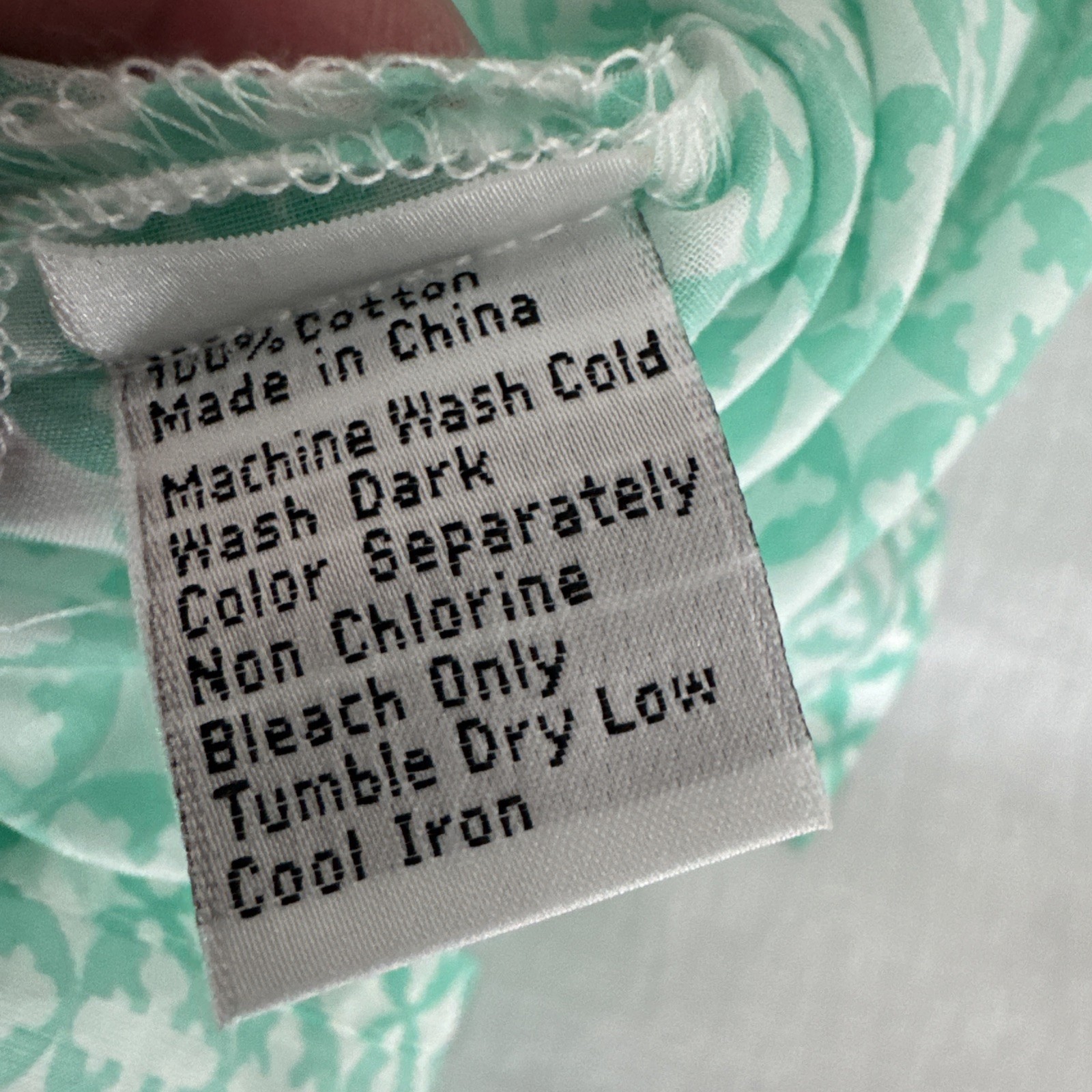 NWT Charleston Shoe Company By Steve Mayer Size Small Dress Aqua White Tunic