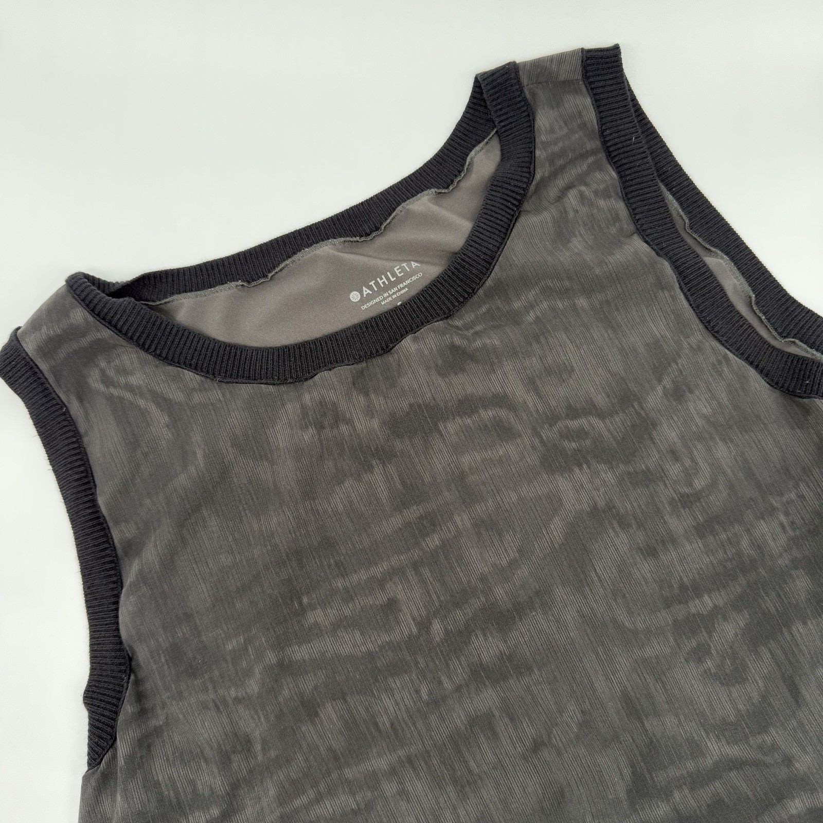 Athleta Grey Rincon Tank Athletic Dress S