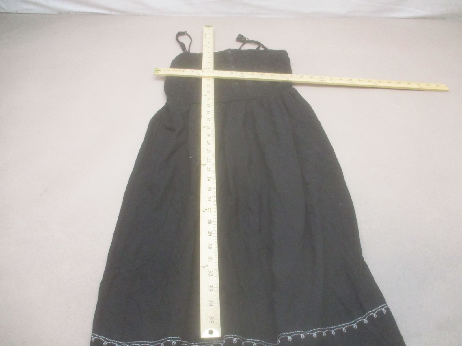 NWT Universal Thread Size S Womens Black Lace Sleeveless Straps Sundress 465