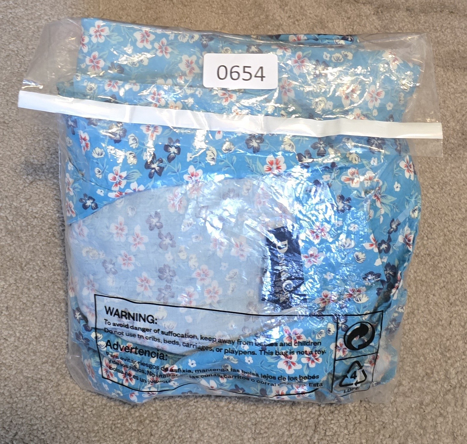 Denim & Co Ditsy Floral Full Button Front Rayon Maxi Dress 1X Blue Cottagecore