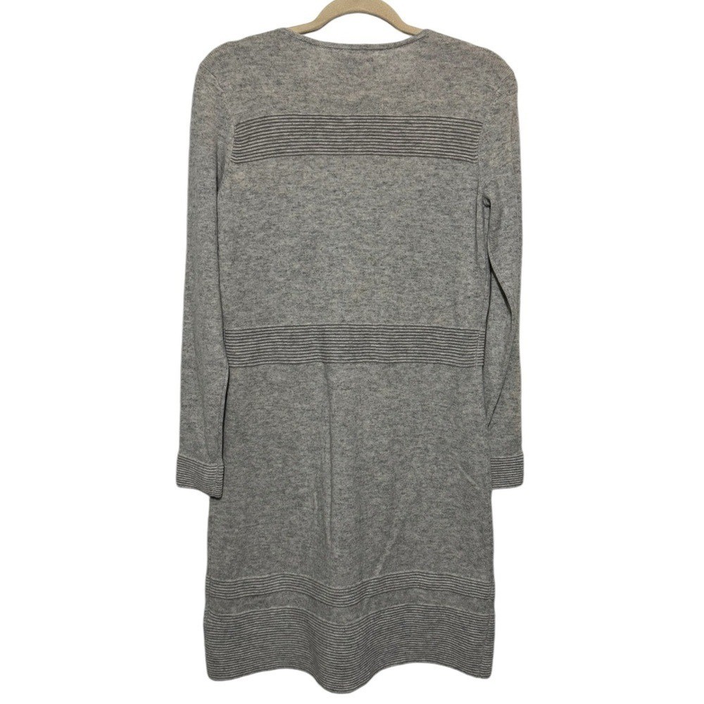 Vineyard Vines NWOT Light Gray Cashmere Wool Blend Sweater Dress Women’s Small