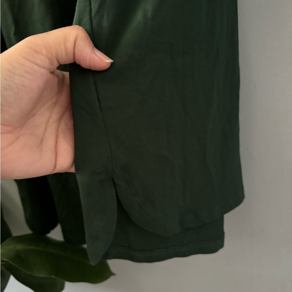 Green Button-Down Dress