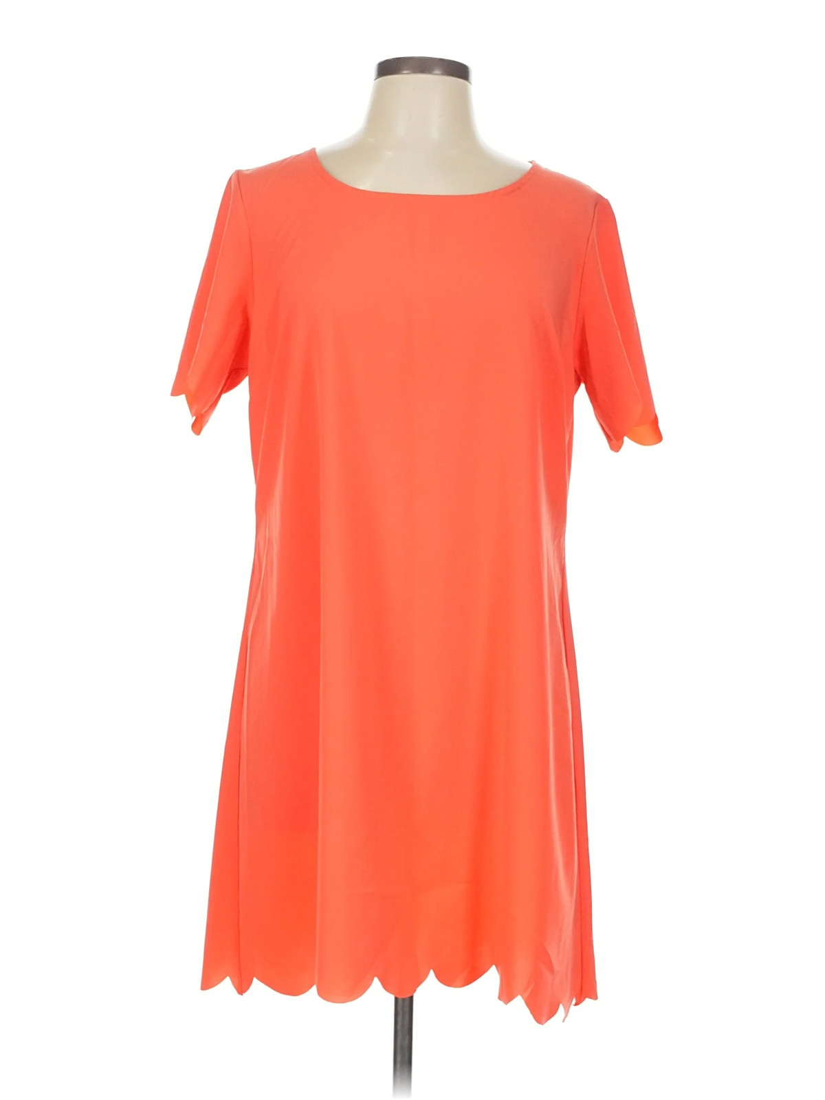 Shop Basic USA Women Orange Casual Dress L