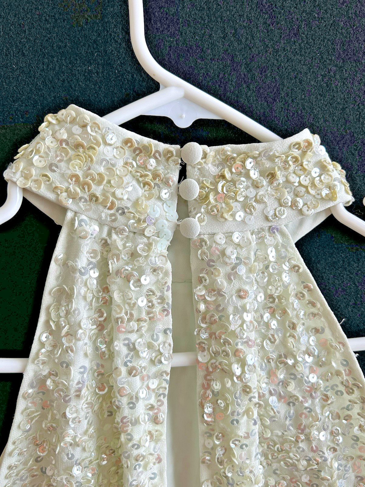 ASOS Edition Sequin Halter Mini Dress 1920s Inspired Flapper Fringe Sage US Sz 0