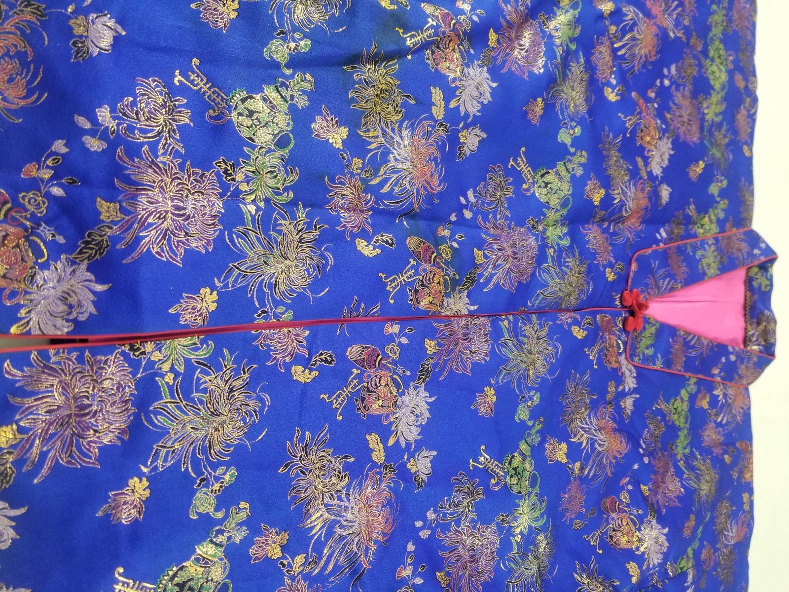 Vintage Traditional Korean Silk Brocade Hanbok Jacket