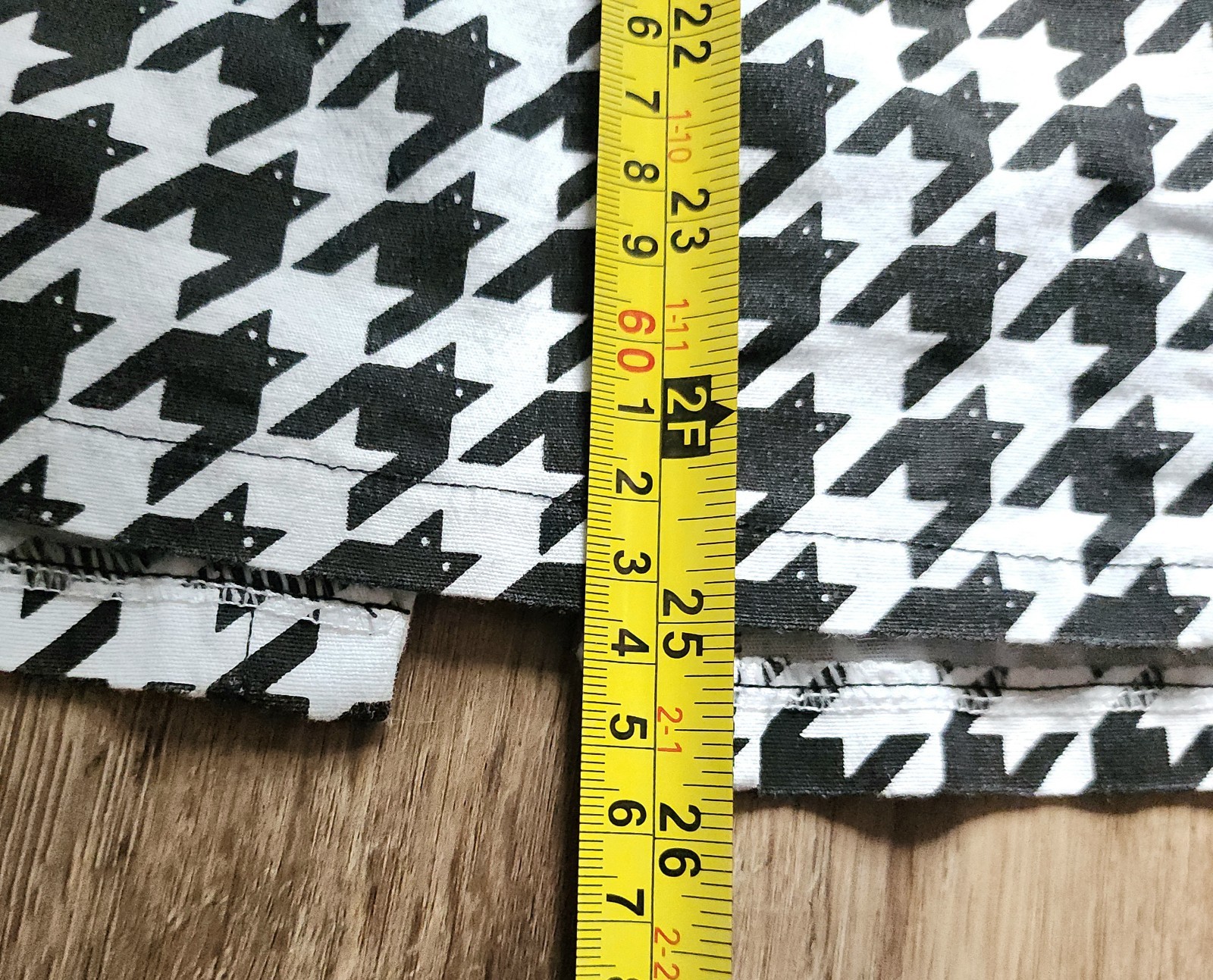 Bonsai Kitten Catstooth Overall Pinafore Suspender Straps Black White 29×25