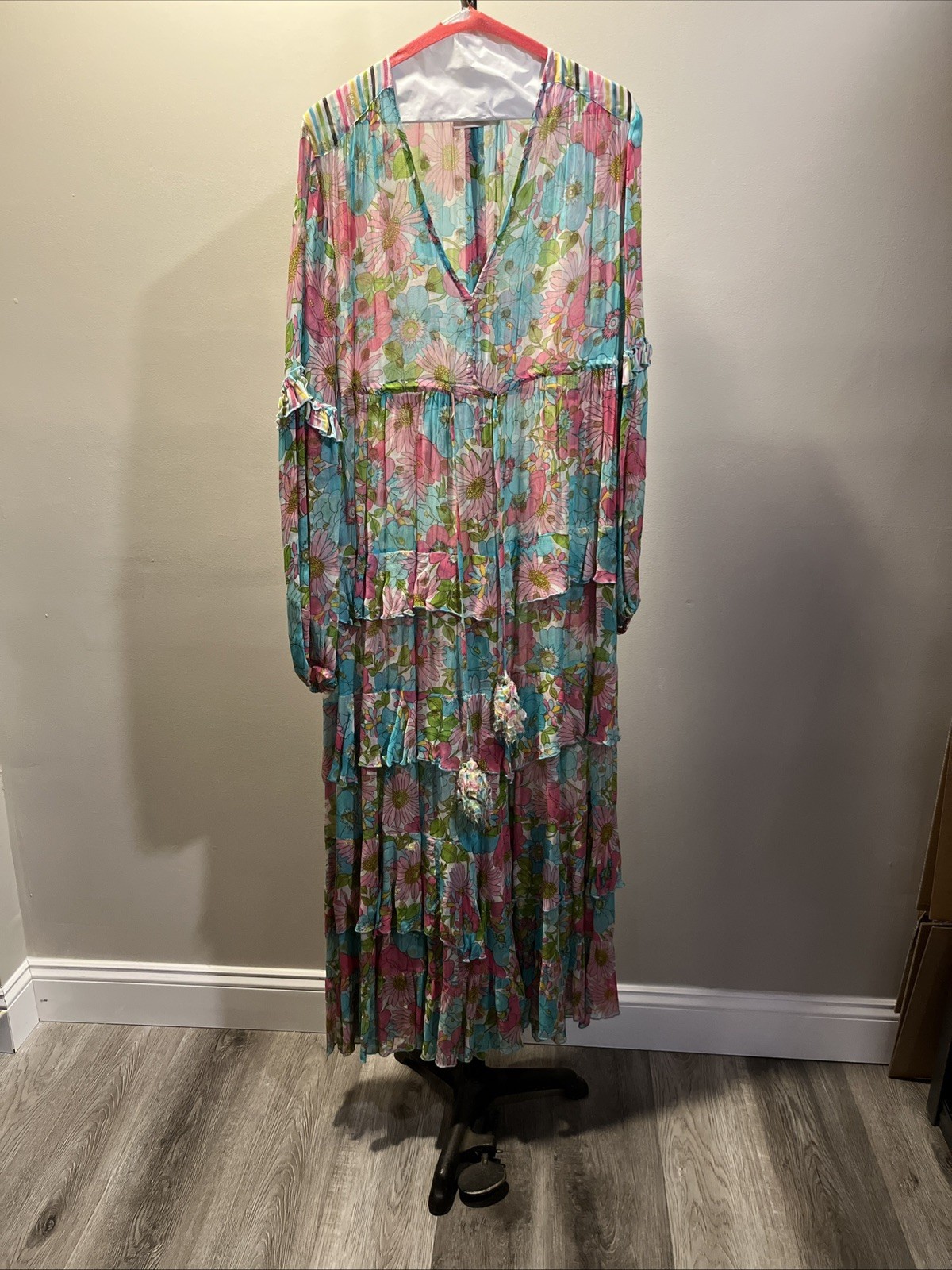 Miss June Paris Layered Maxi Dress