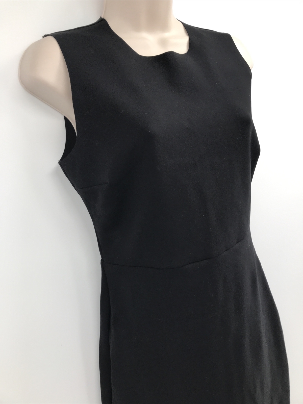 Commando Women’s Polyamide Blend Crew Neck Sleeveless Black Neoprene Dress Sz M