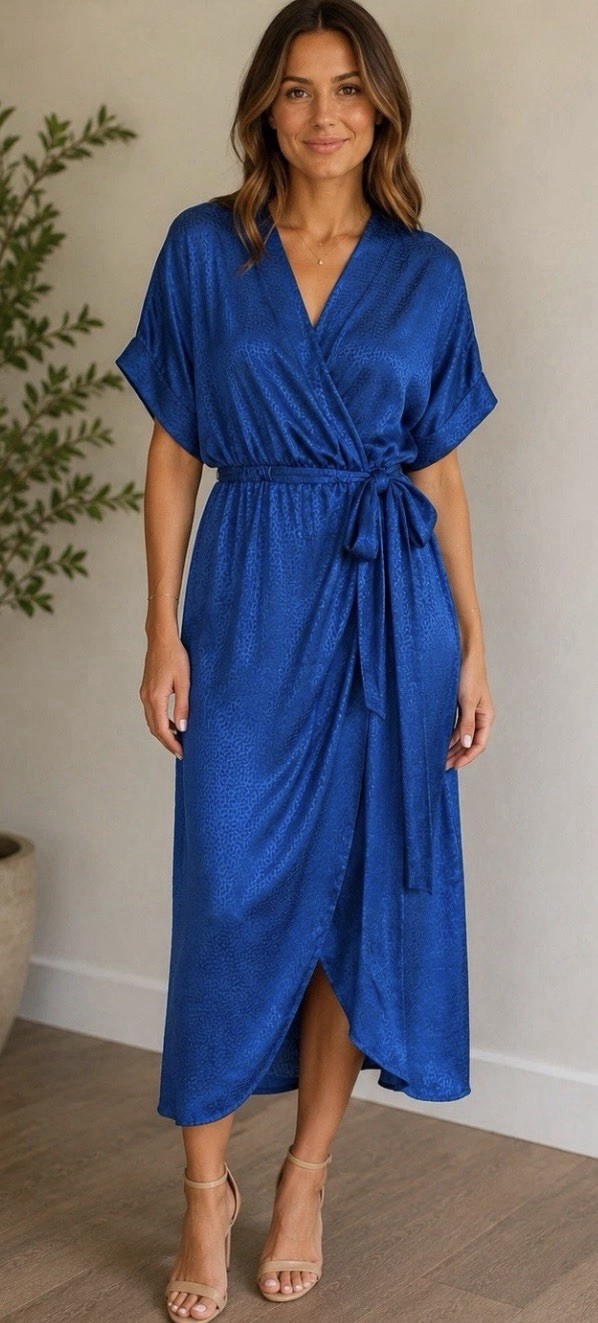 Callahan Sami Maxi Dress Blue NWT