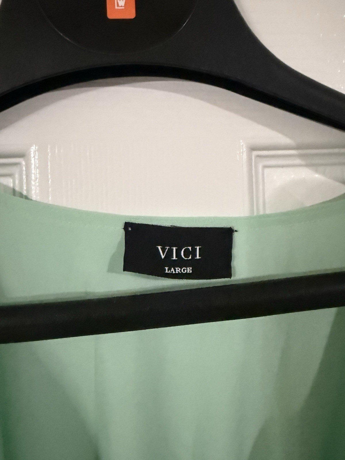 VICI Collection Wavelength Rainbow Tiered Ruffle Maxi Dress Size L
