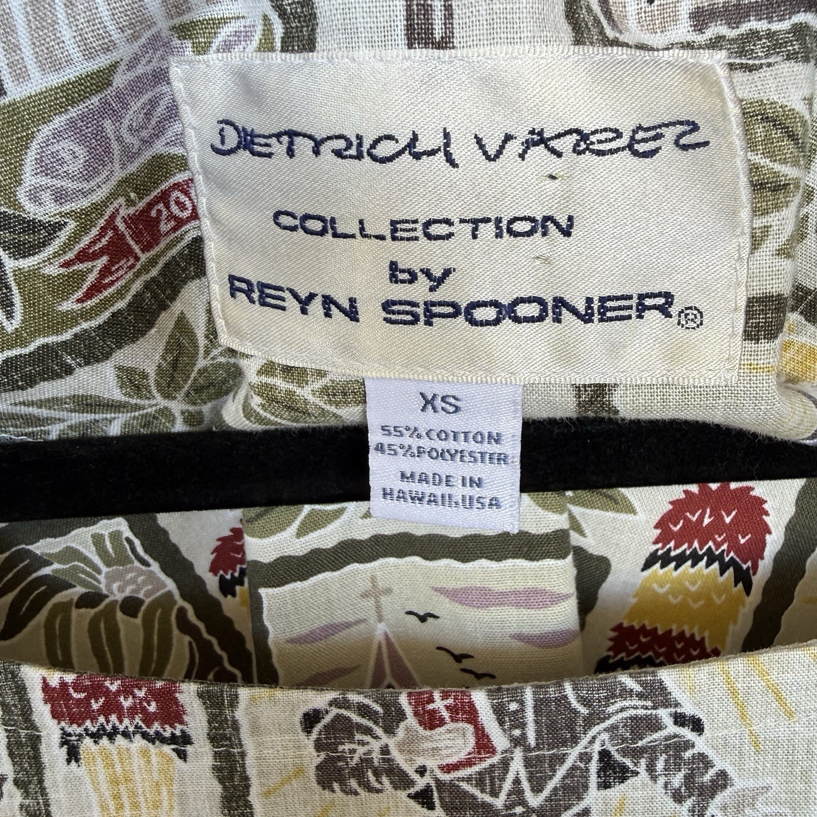 Reyn Spooner Dietrich Varez Father Damien Women’s Long Dress Size XS Rare