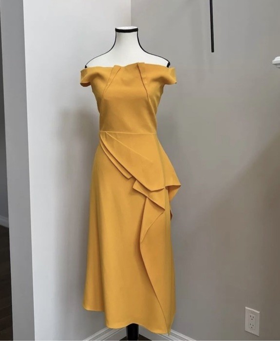 Gorgeous Roland Mouret Dress 🇬🇧 Size 14 Same As Amal Clooney