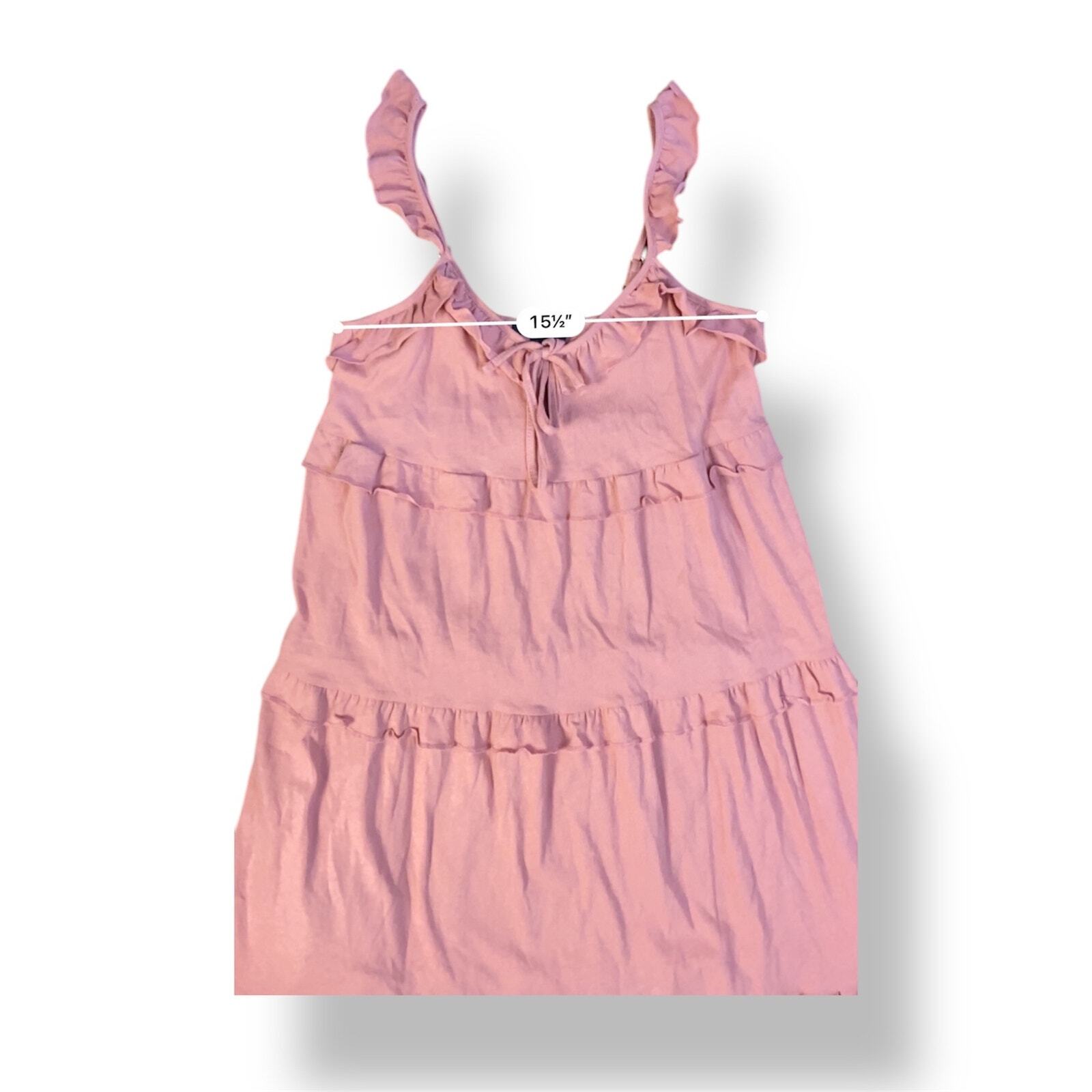 J.Crew NWT Tiered Ruffle Knit Keyhole Maxi Dress Size XS Weathered Rose