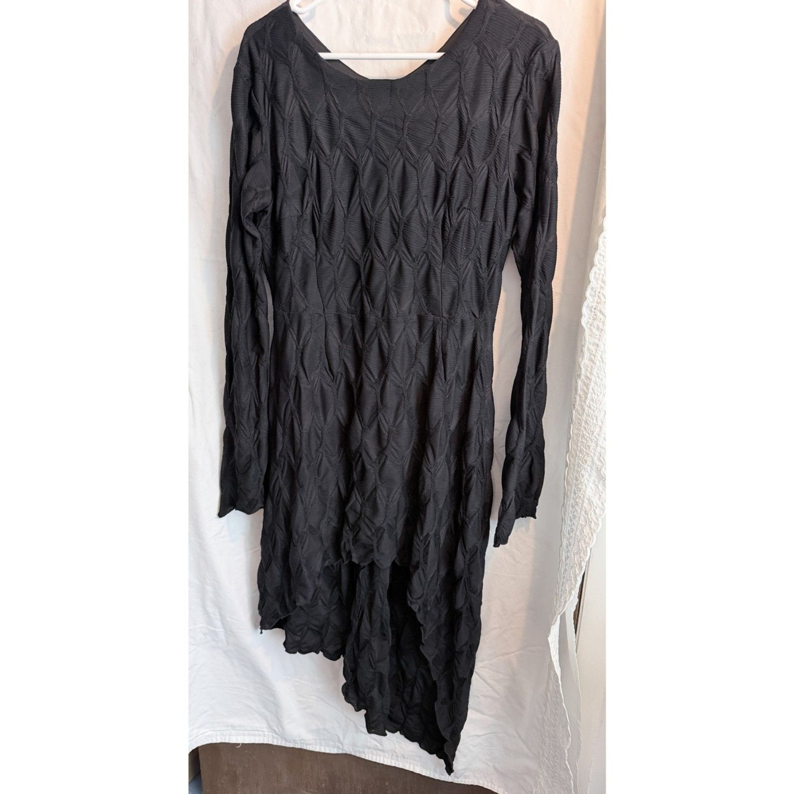 Disturbia – Disquiet Asymmetric Midi Dress – UK 14 / US 10 – NWT