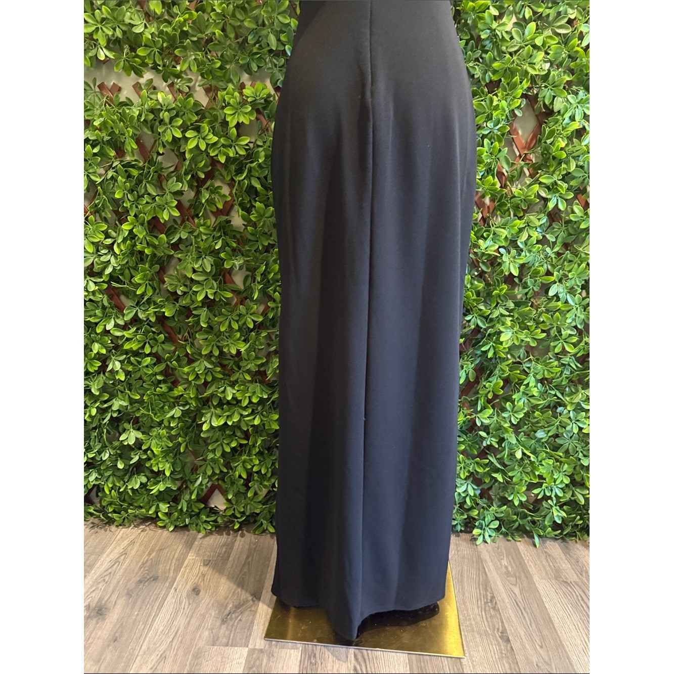 Dedicated to Glamour Black Strapless Maxi Dress
