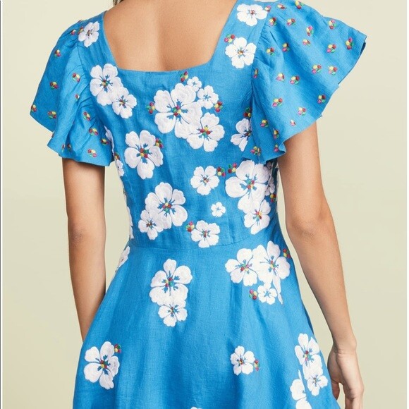 All Things Mochi Kay Dress in blue