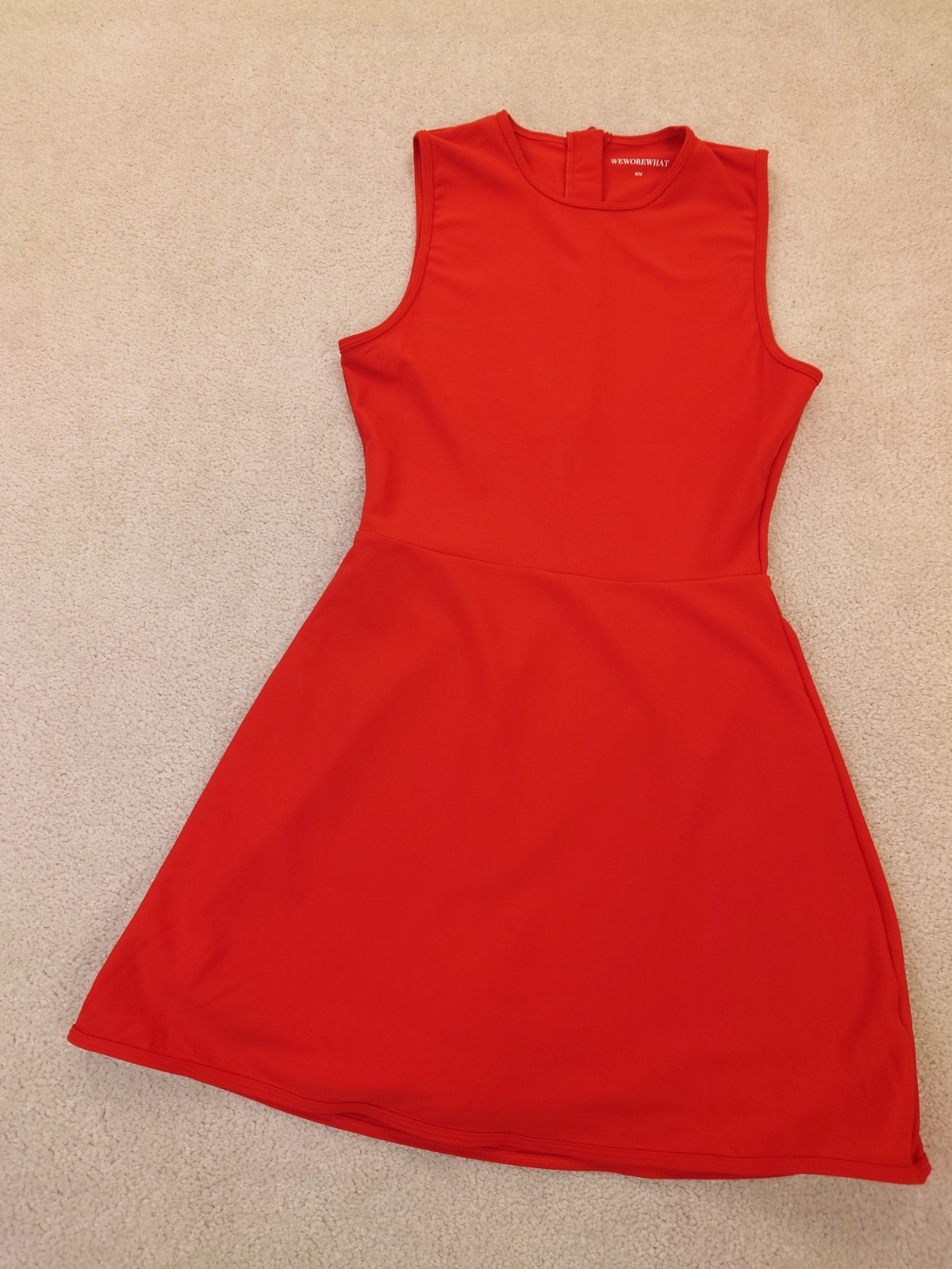 Weworewhat Revolve Red Sleeveless Mini Active Dress Tennis Women’s Size Medium