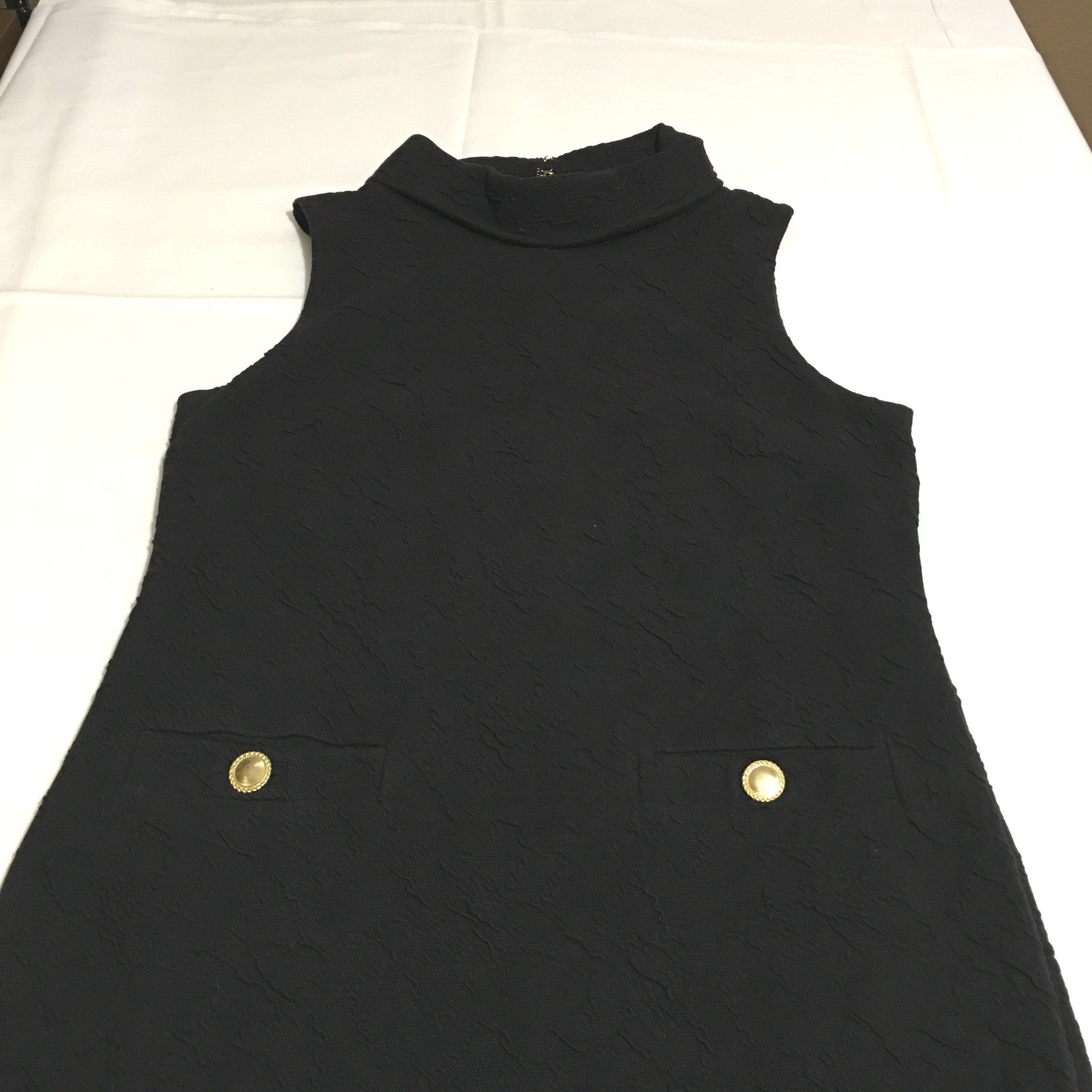 Lilly Pulitzer Women’s Daisee Shift Large Sleeveless Black