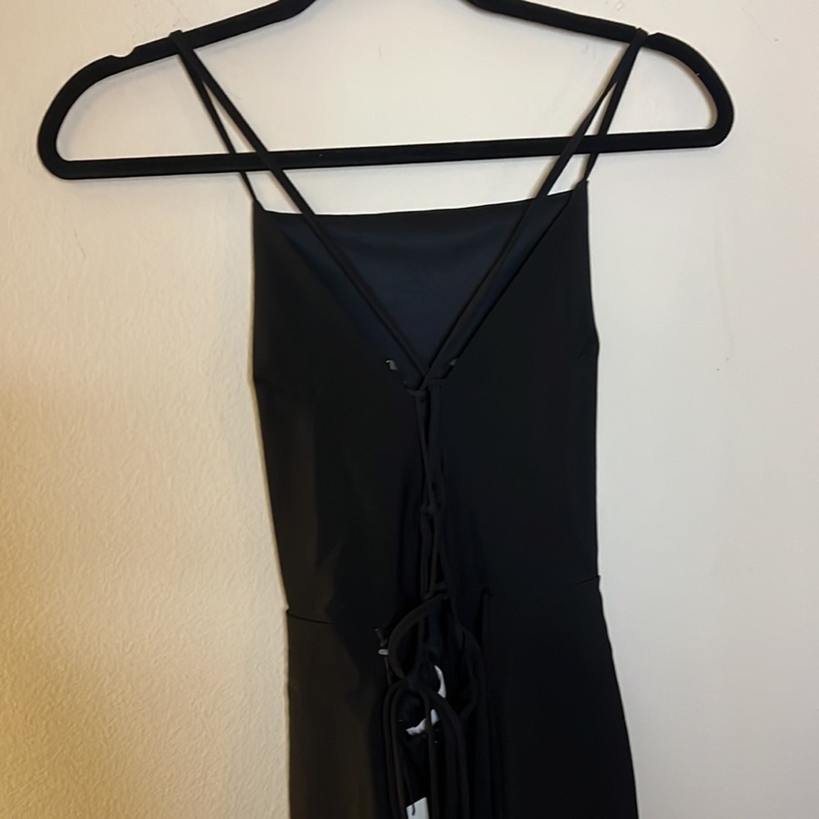 june & hudson Tie Back Straight Neck Dress Size Mm