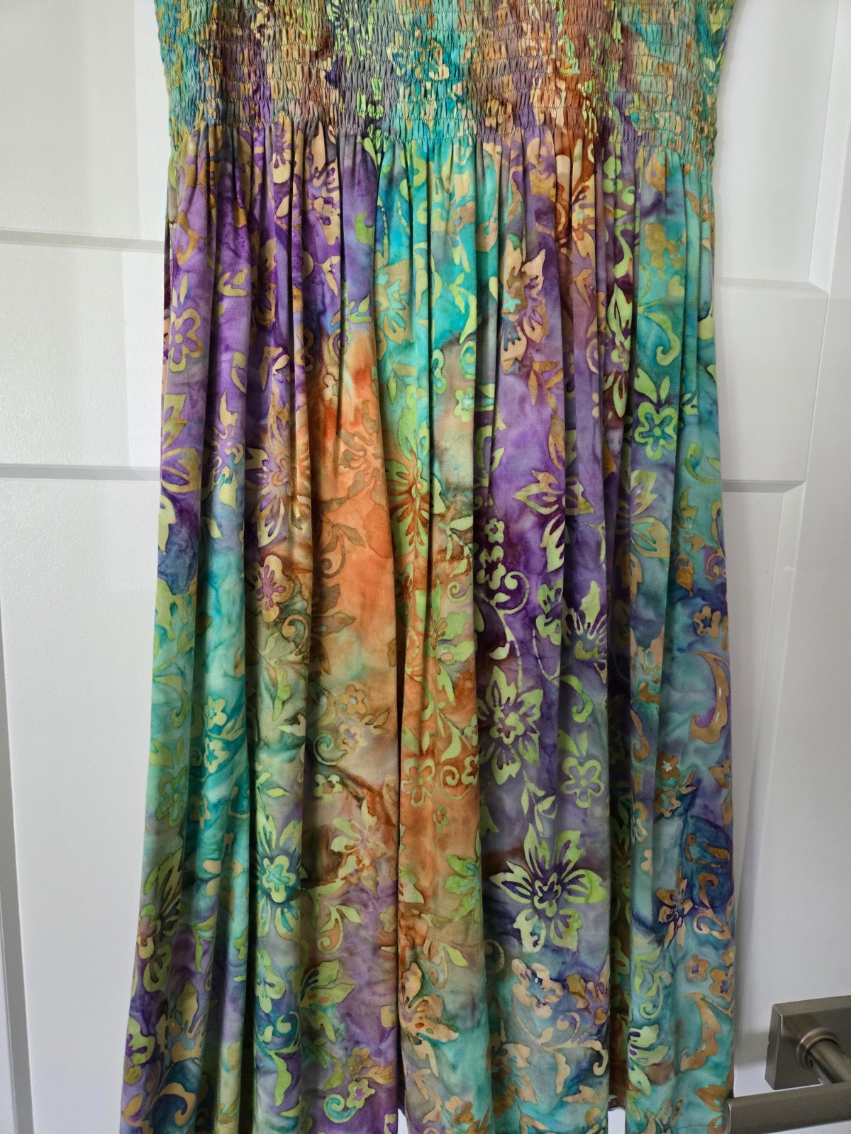 LOST RIVER CLOTHING CO WOMENS MIDI FLORAL SUNDRESS in SIZE SMALL-GREAT DRESS!!