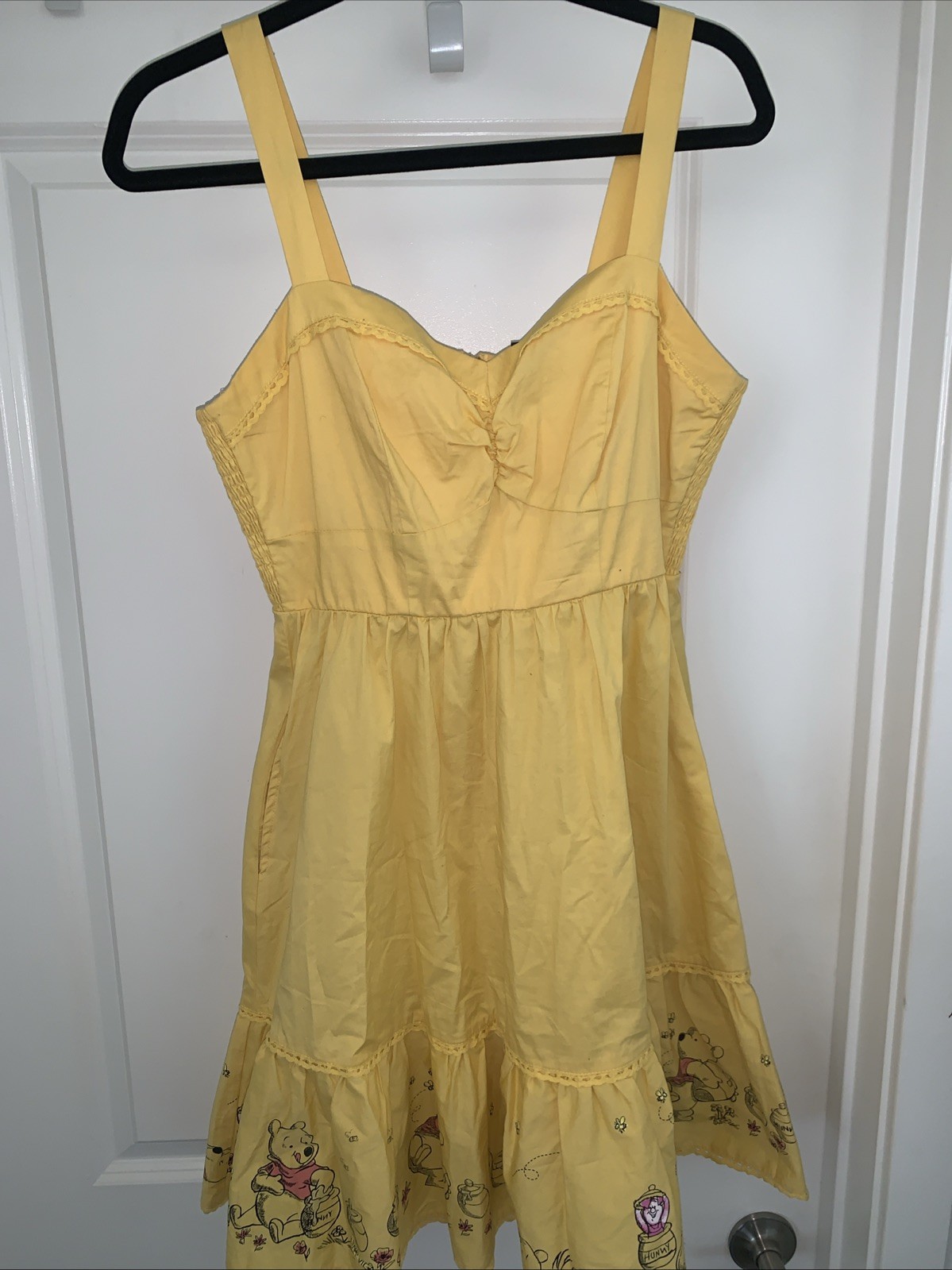 Disney Winnie The Pooh Retro Dress Size Medium Disney Parks Dress Shop