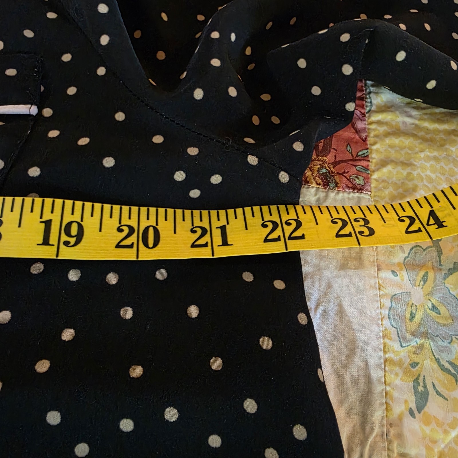 ​Who What Wear Target Polka Dot Shirt Dress L Large Black Beige Midi Long Sleeve