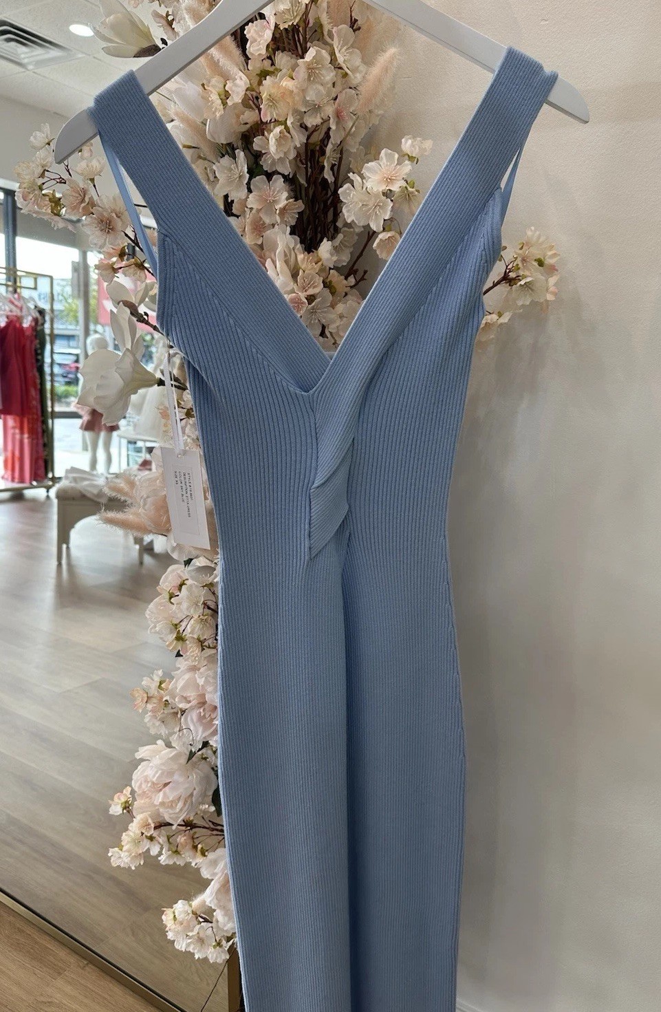 Torn By Ronny Kobo Etta Blue Dress M
