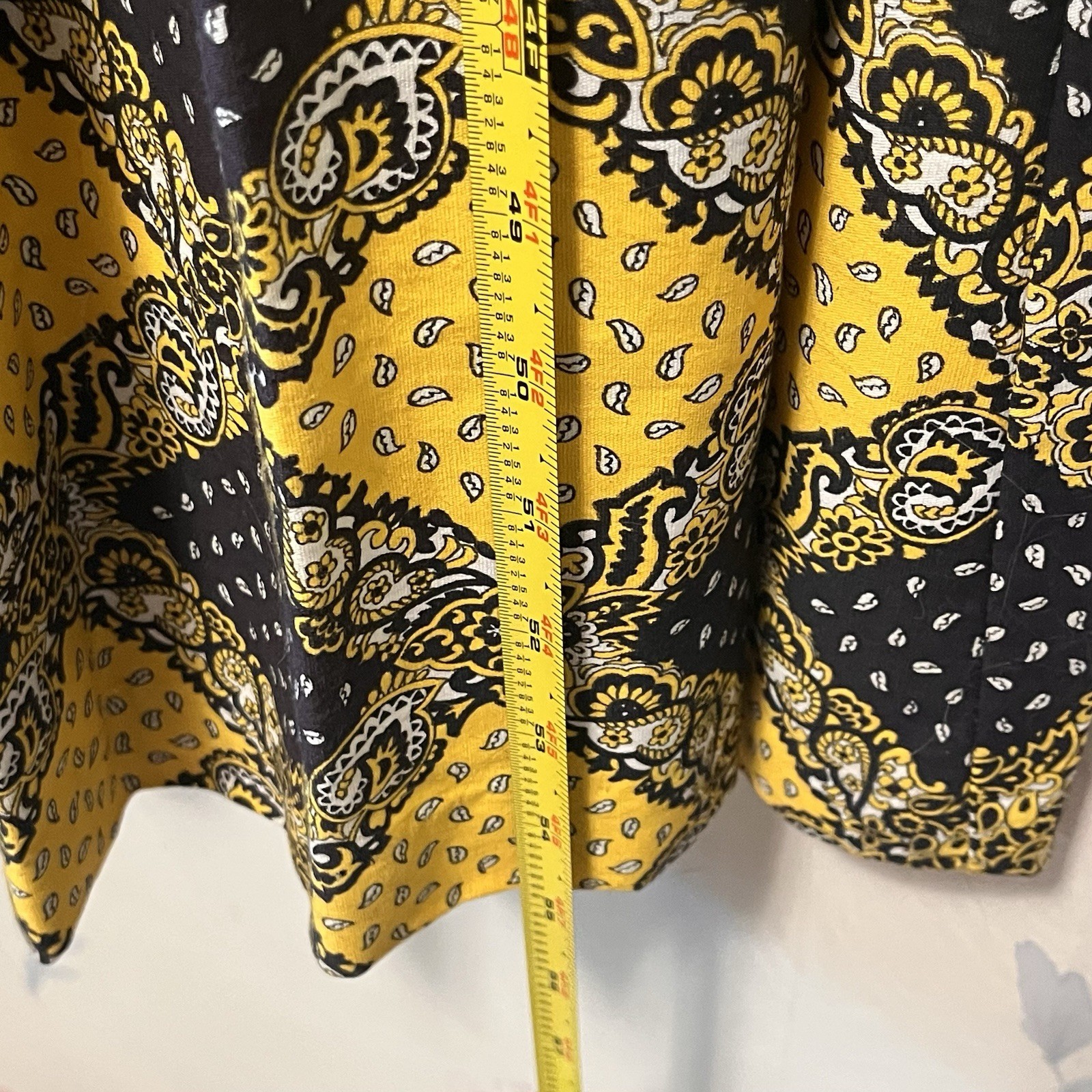 Vtg 60’s Allendale Maxi Dress NWT Womens Size 14 Geometric A-Line Colorful Boho