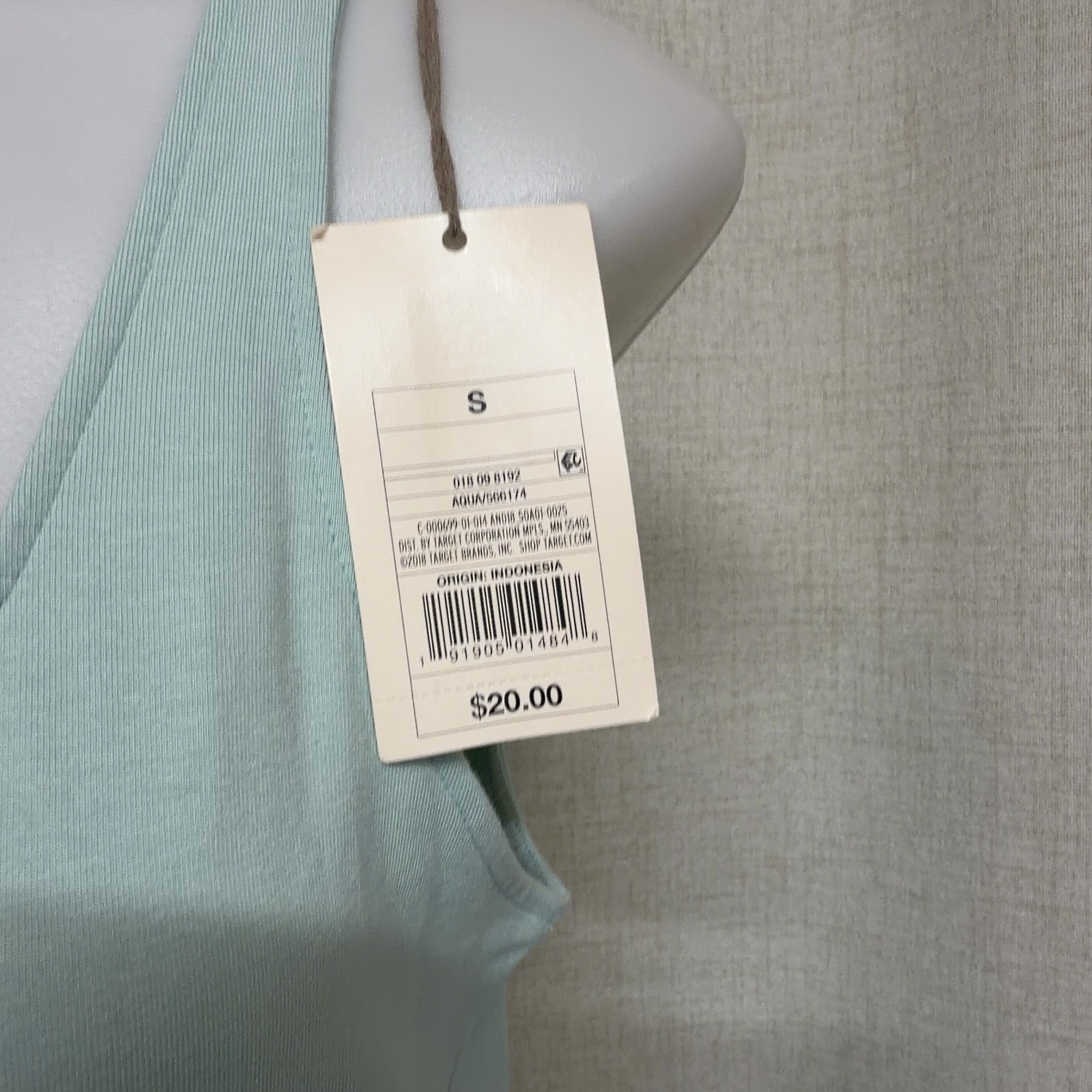 UNIVERSAL THREAD Mint Green Sleeveless Midi Dress Jersey Knit Tank Sz S HW