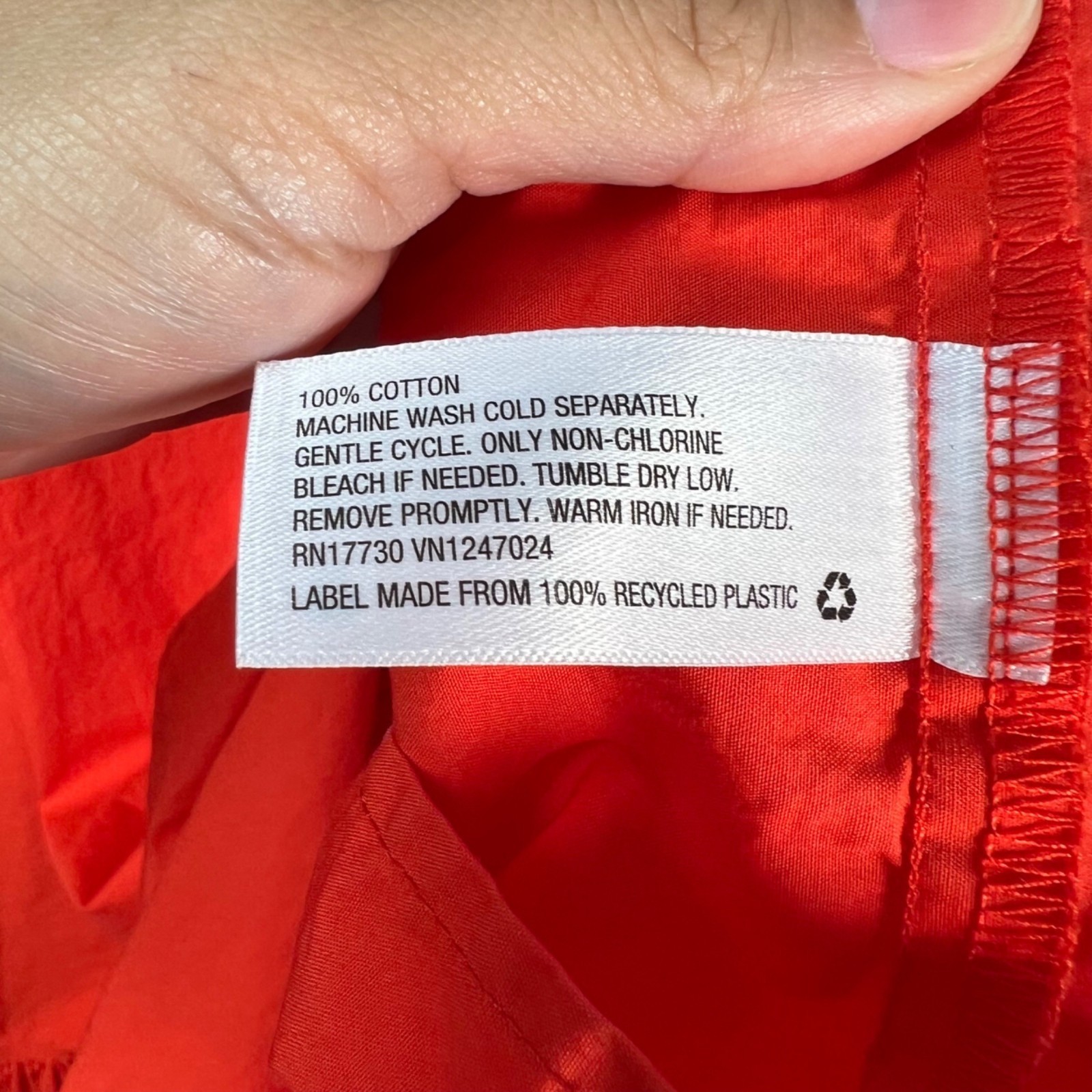 Christopher John Rogers Target XL Red Sleeveless Maxi Dress Ruffled Hem Cotton