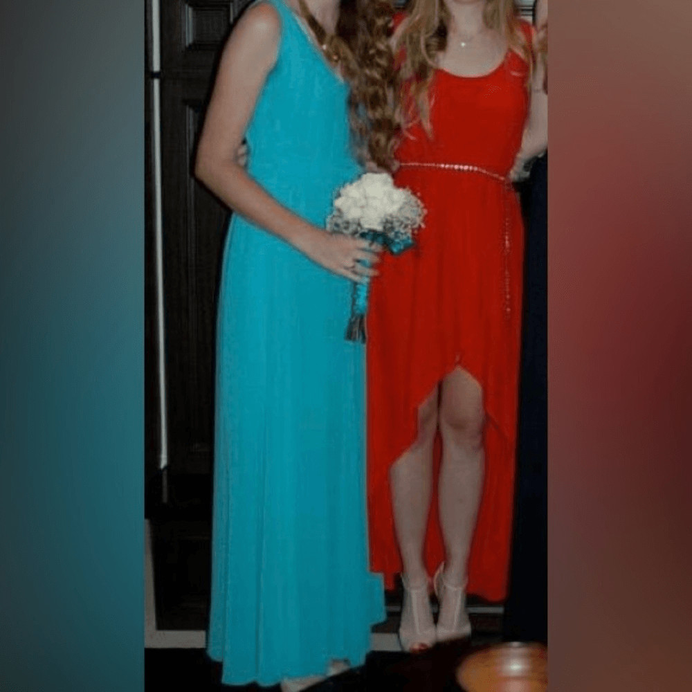Aqua Formal Dress
