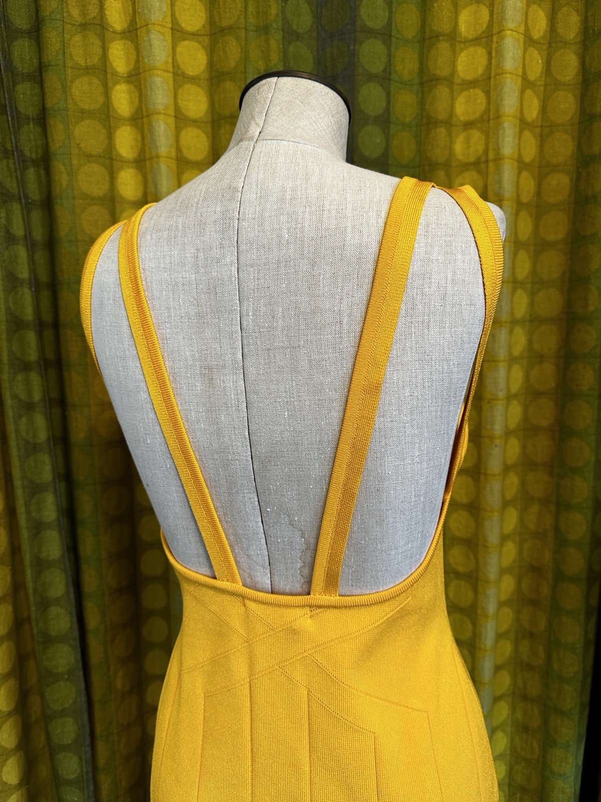 NWT CUSHNIE ET OCHS Marigold Viscose Knit PEAKABOO Fringe Dress L