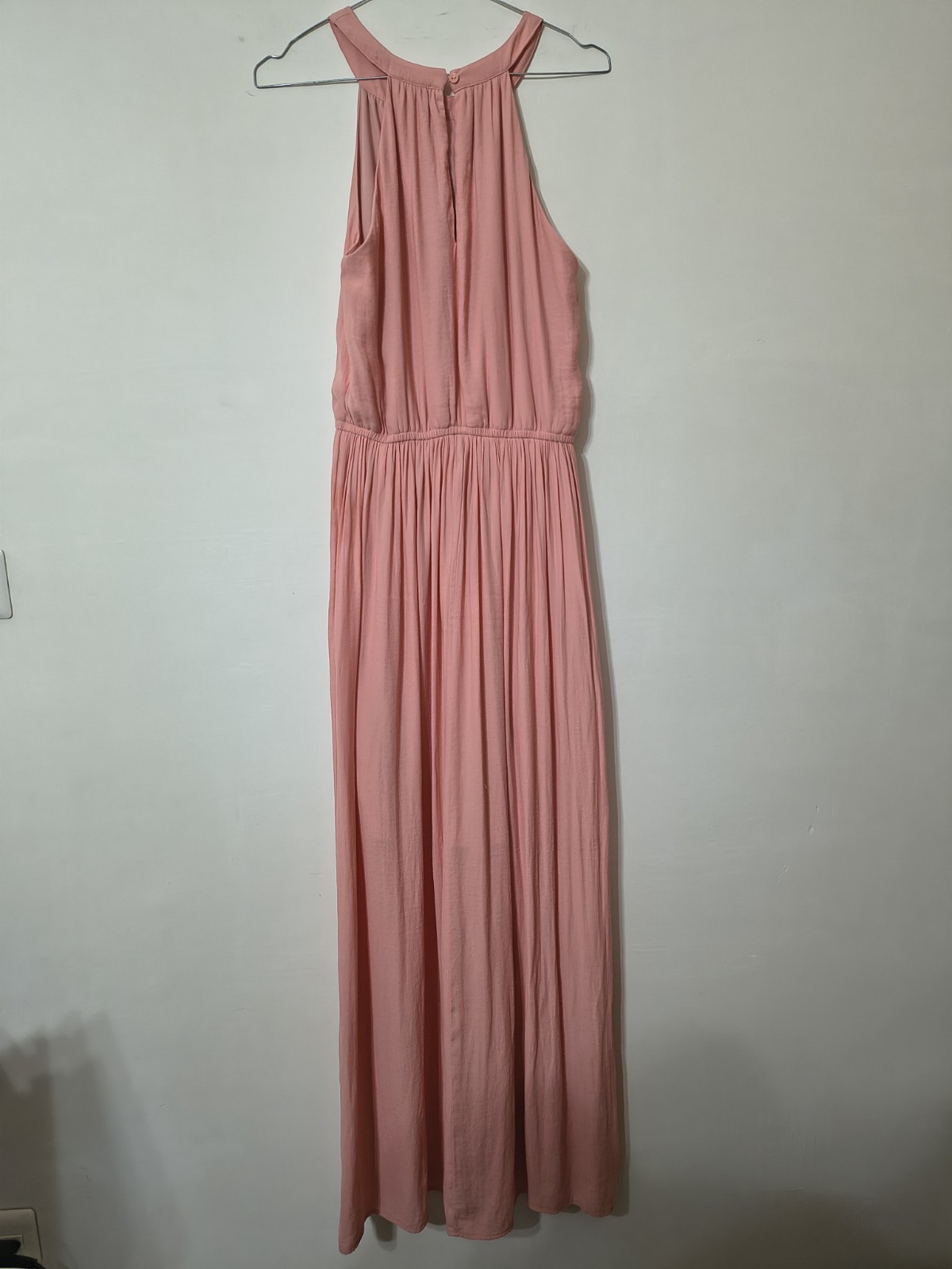 Elegant Pink Patterns Long Dress