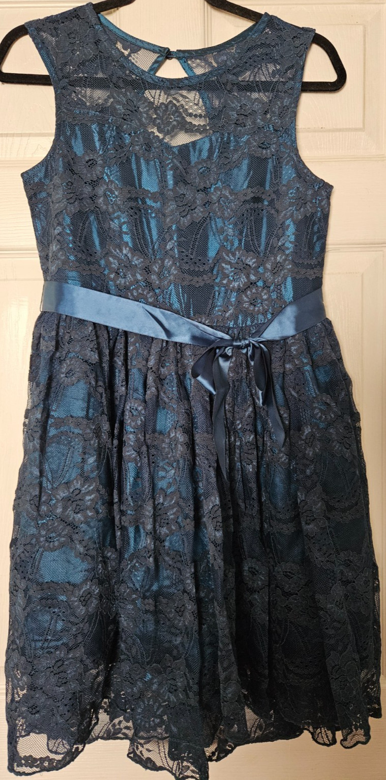 Women’s Zunie Dark Teal Dress/ Women’s Apparel/ Party Formal Wear/ US Size 16