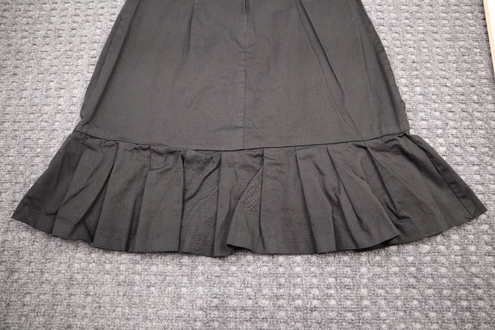 Lipstick Mini Strapless Tuxedo Dress LBD Women’s Size M Black Flared Back Zip