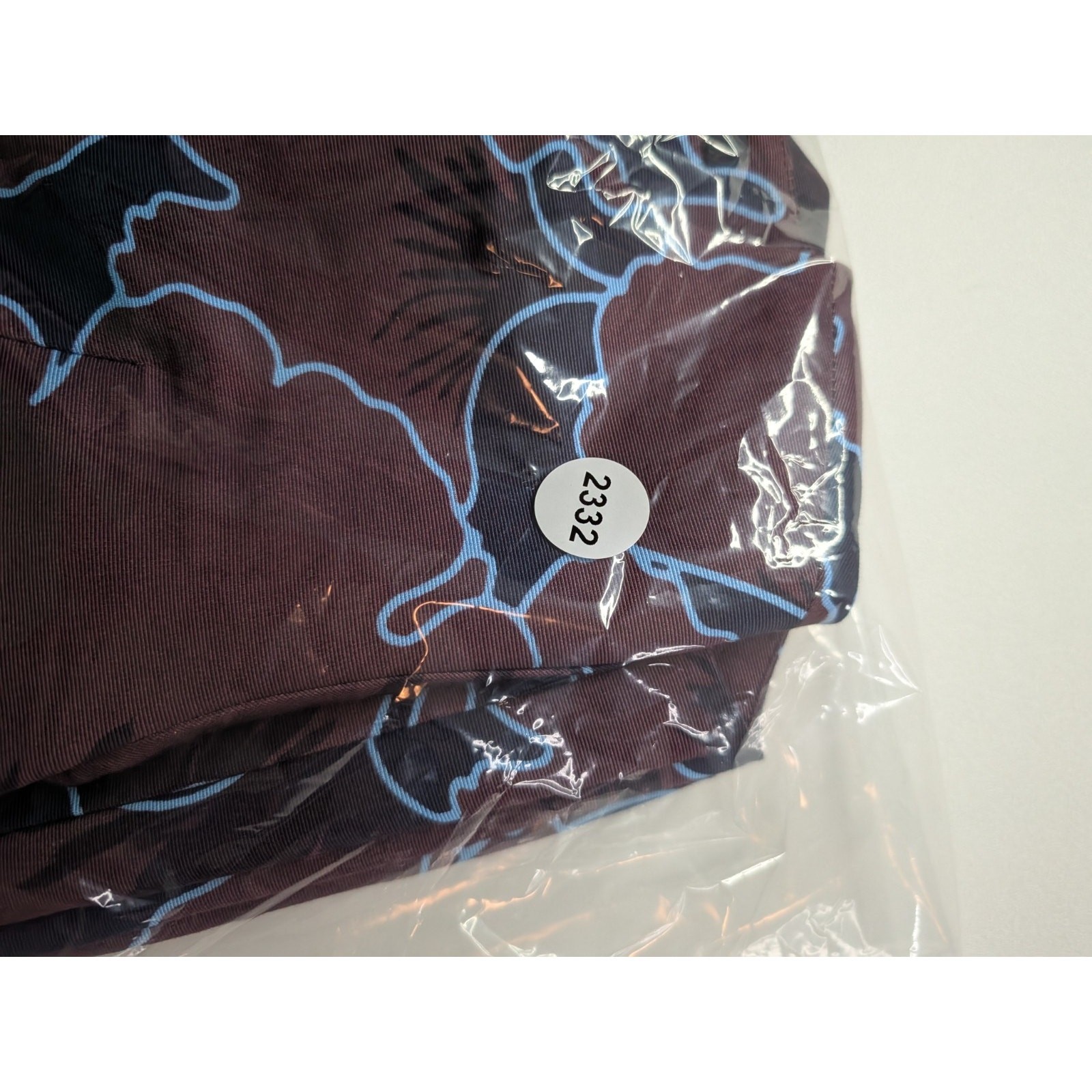 Jil Sander Navy Abstract Print Sheath Dress 34 XS Burgundy Blue Made in Italy