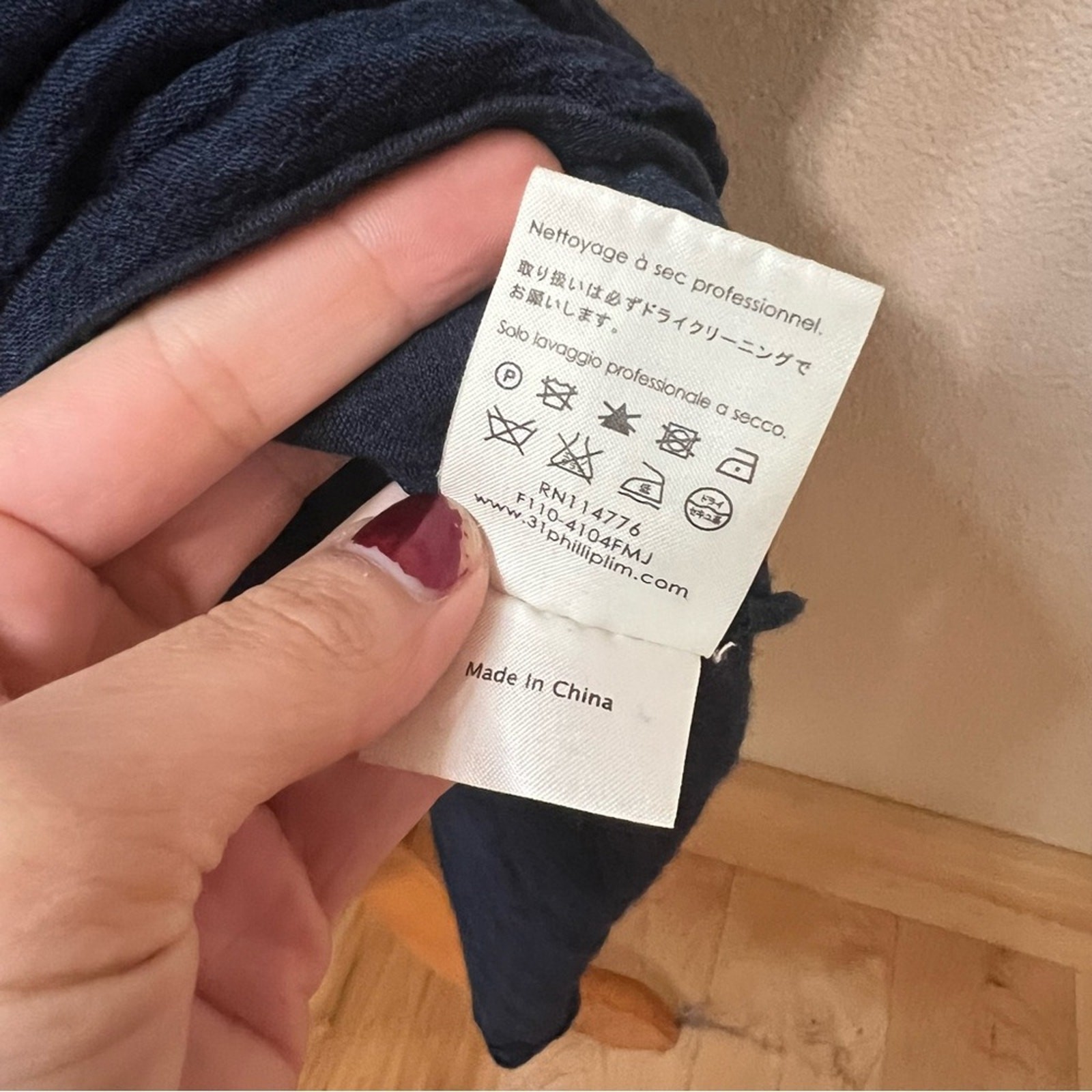 3.1 Phillip Lim navy blue maxi tank dress MEDIUM