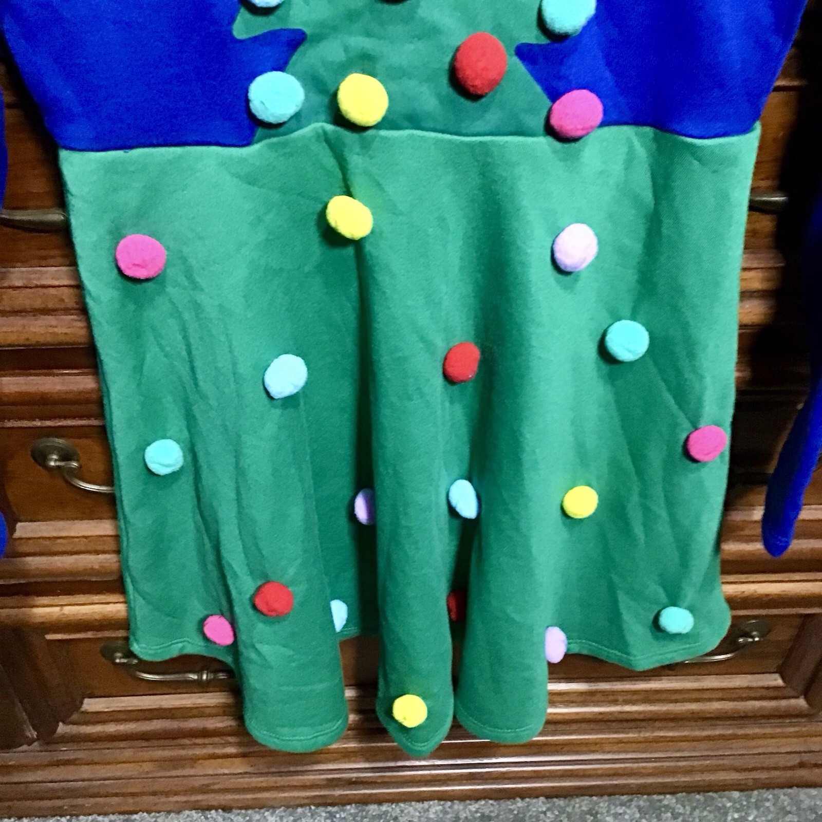 NWT Mighty Fine Christmas Tree Dress Size S